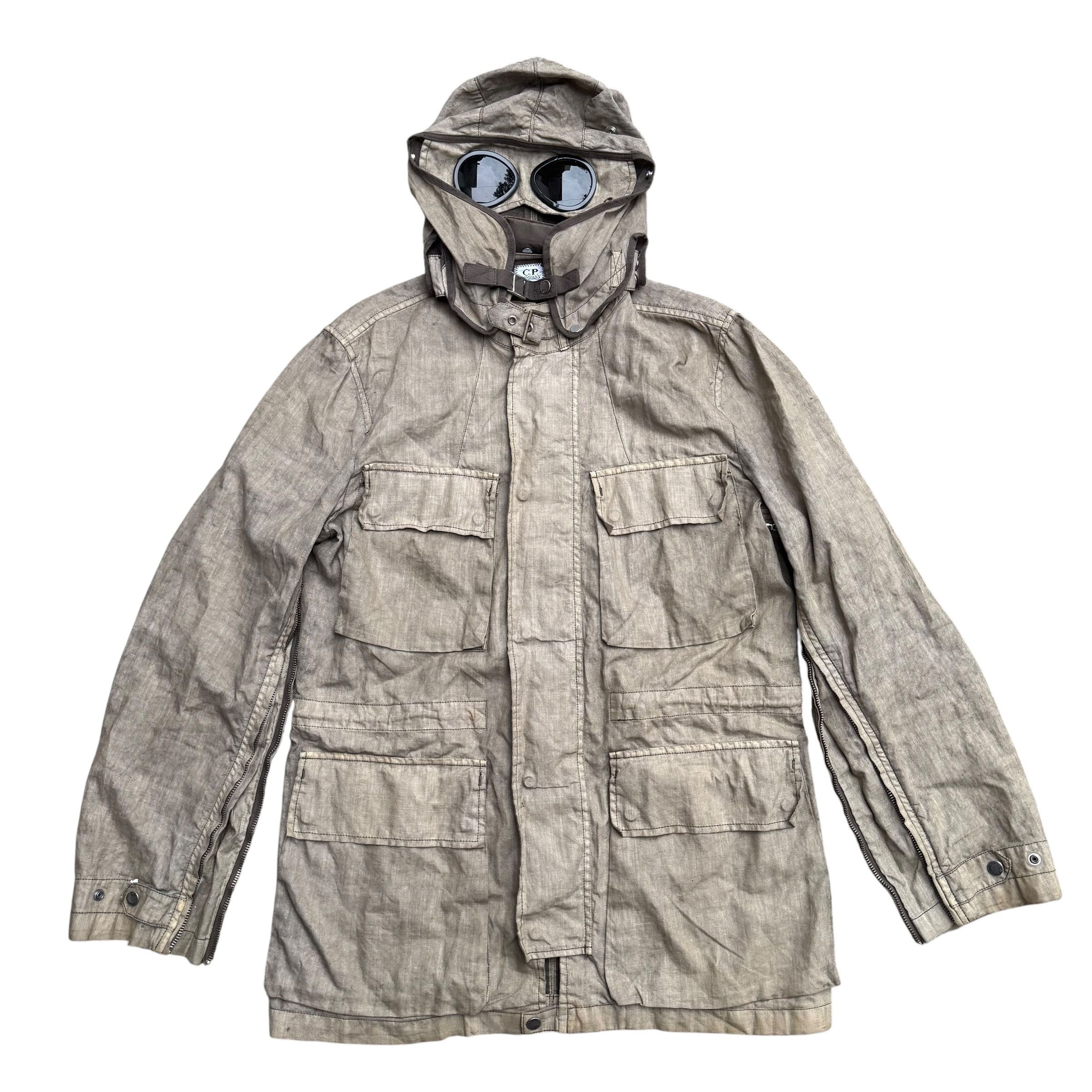 C.P. Company CP Company Linoflax Transparent Cover Goggle Jacket Size US M / EU 48-50 / 2 - 2 Thumbnail