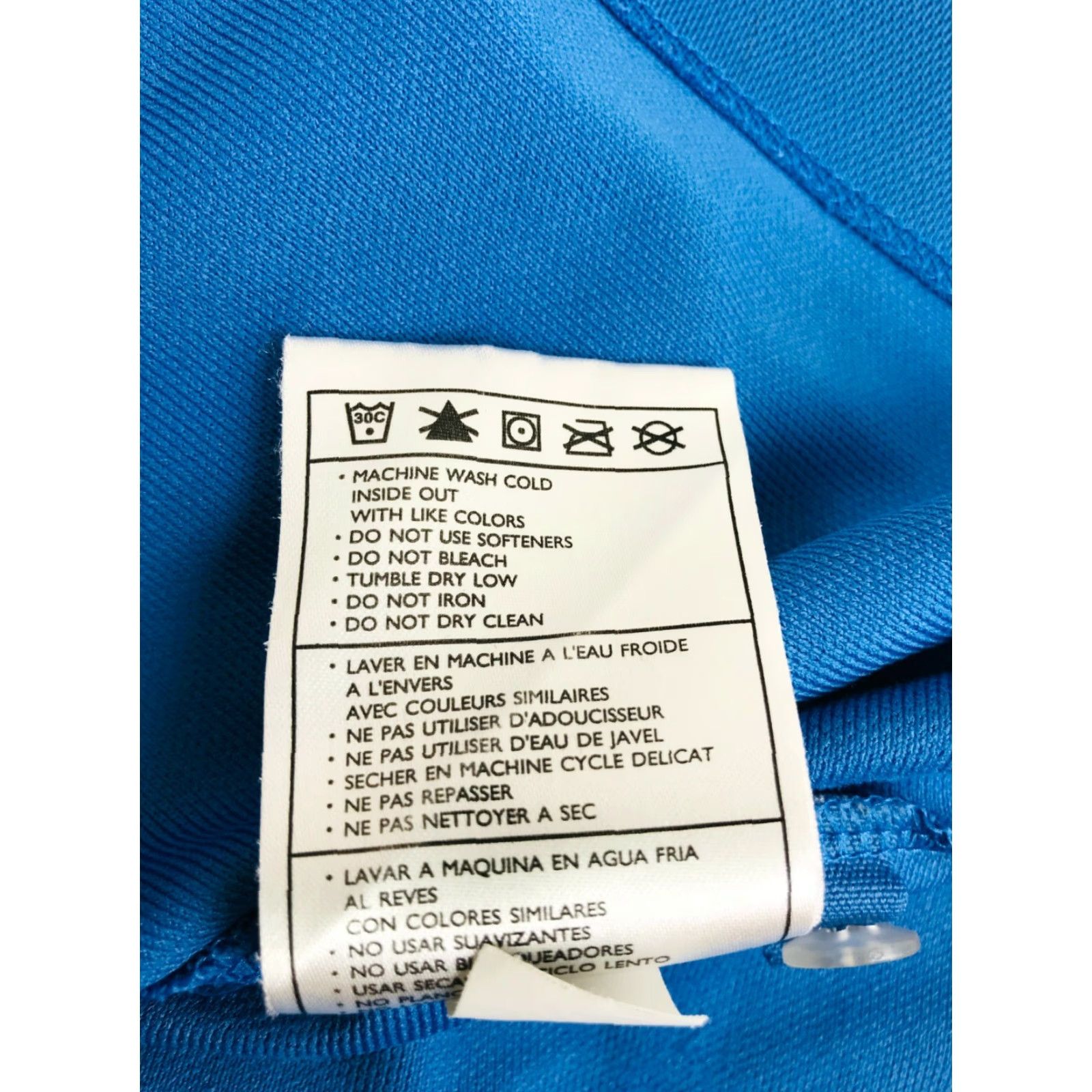 Nike Nike Golf Polo Shirt Men's XL Blue 1/4 Button Short Sleeve Nike Dri-Fit Golf Polo Shirt Regular Fit, Blue - Mens XL Polo Shirt Size US XL / EU 56 / 4 - 7 Thumbnail