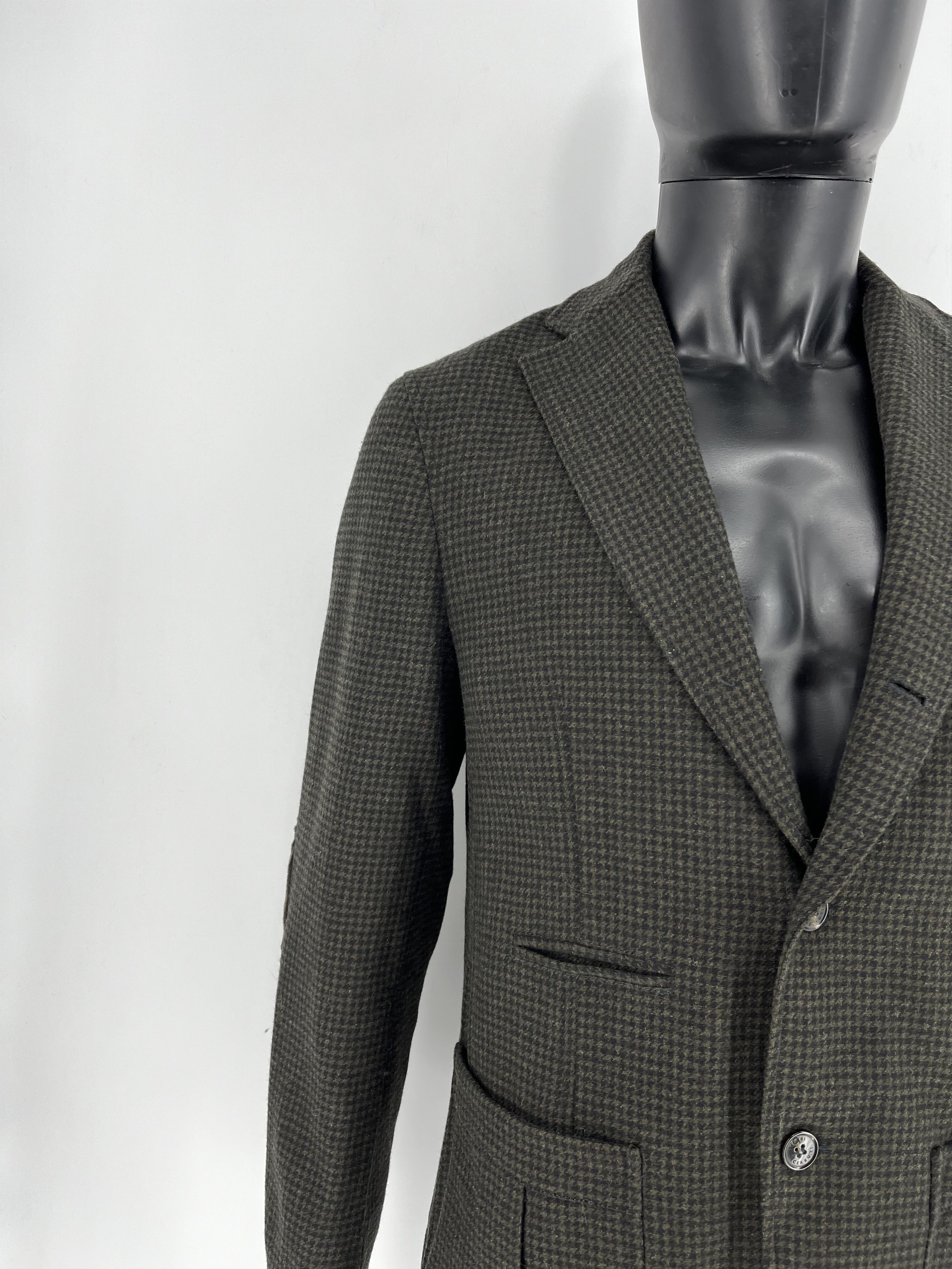 Cerruti 1881 × Seditionaries Nano Cerruti Checkered Plaid Blazer Wool Coats Jacket Size 50S - 6 Thumbnail