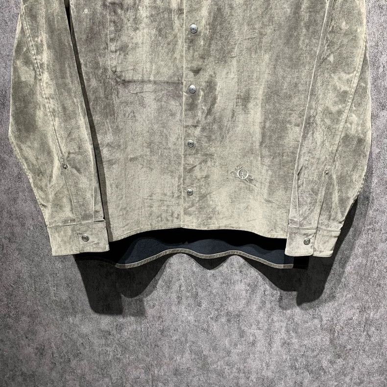 Dior Dior Travis Scott co-branded gray plush embroidered logo sh Size US L / EU 52-54 / 3 - 4 Thumbnail