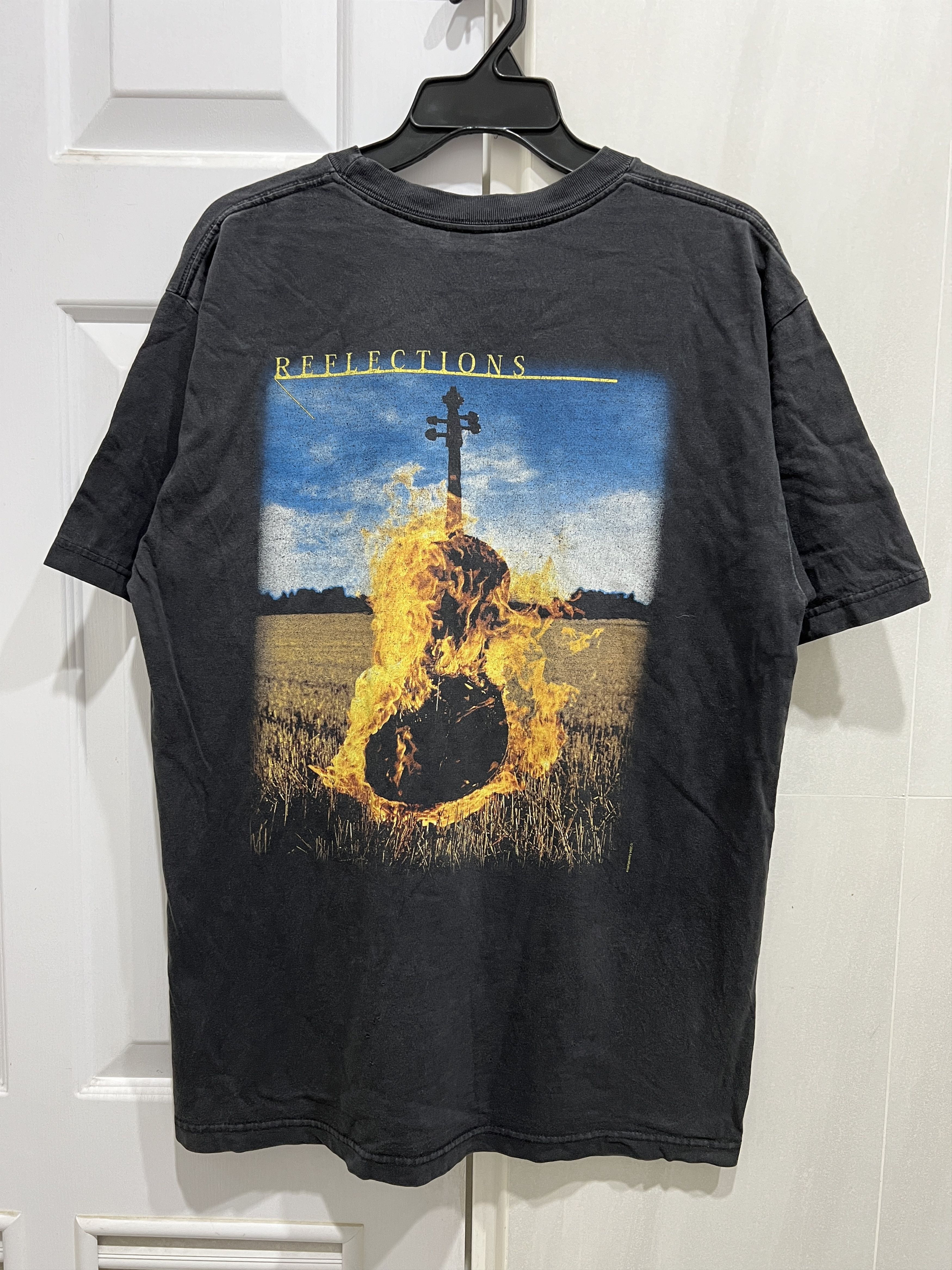 Band Tees × Vintage Vintage Apocalyptica Symphonic Metal Tee Faded Size US L / EU 52-54 / 3 - 2 Thumbnail
