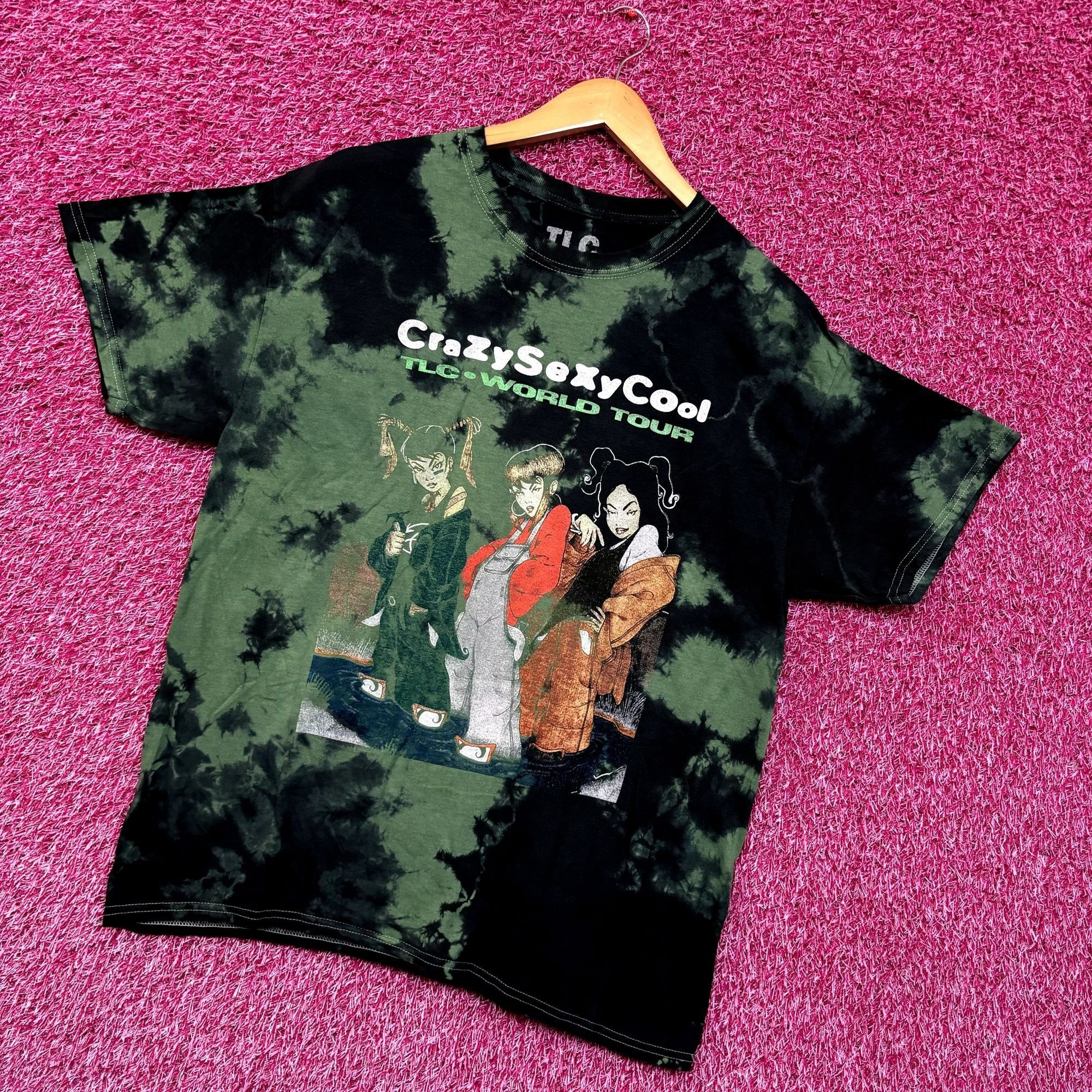 Other TLC Crazy Sexy Cool World Tour Animated Hip Hop Tie Dye L Size US L / EU 52-54 / 3 - 3 Thumbnail