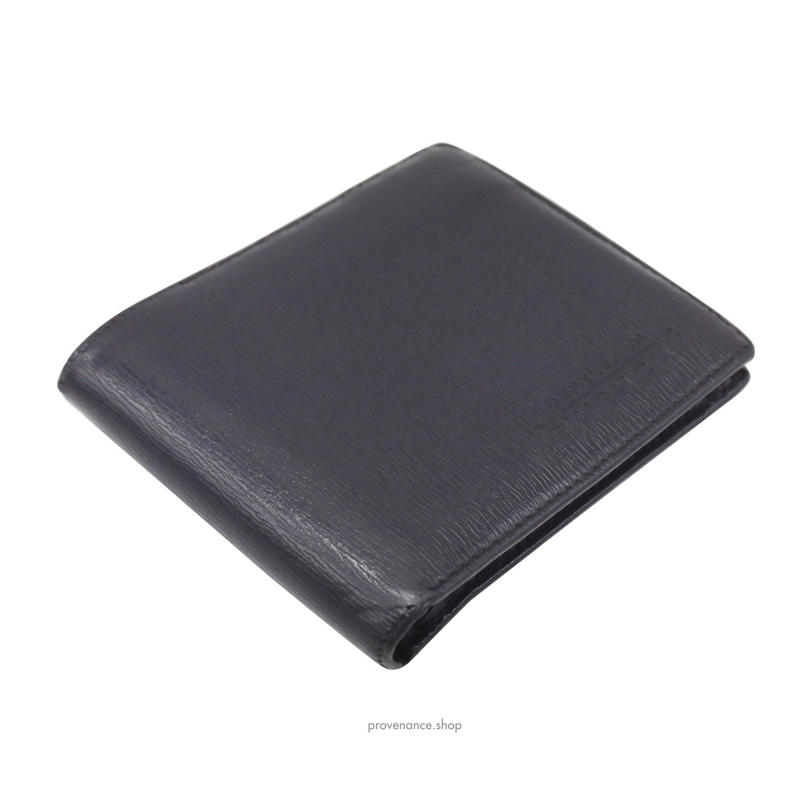 Givenchy 🔴 Givenchy Gentleman Bifold Wallet - Black Leather Size ONE SIZE - 3 Thumbnail