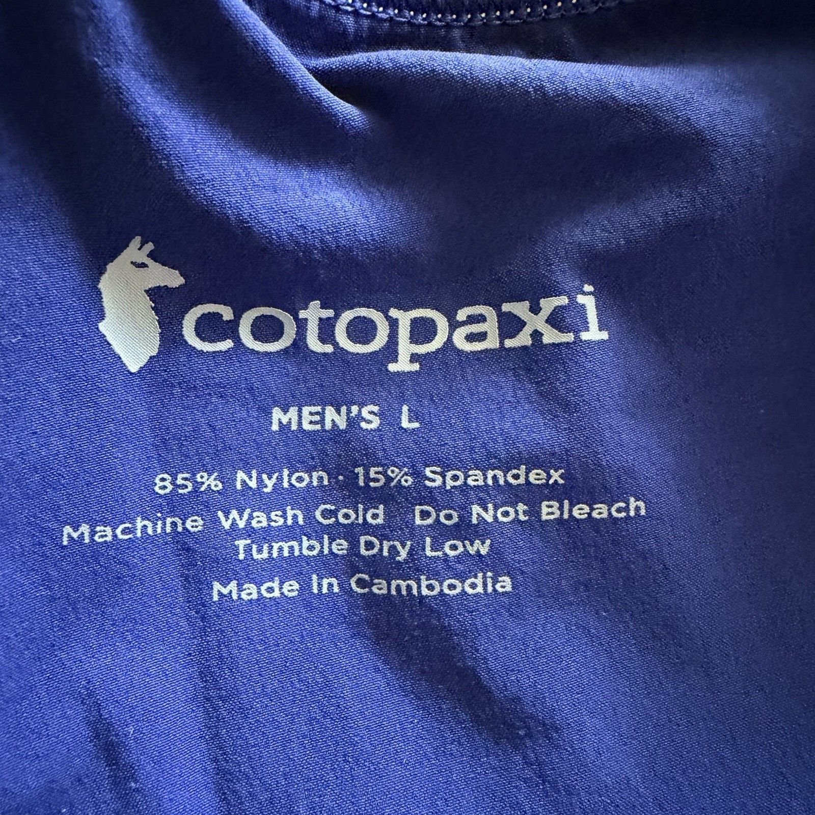 Cotopaxi Cotopaxi Vamos Hybrid Men’s Large Blue Yellow Shorts Size US 35 - 5 Thumbnail