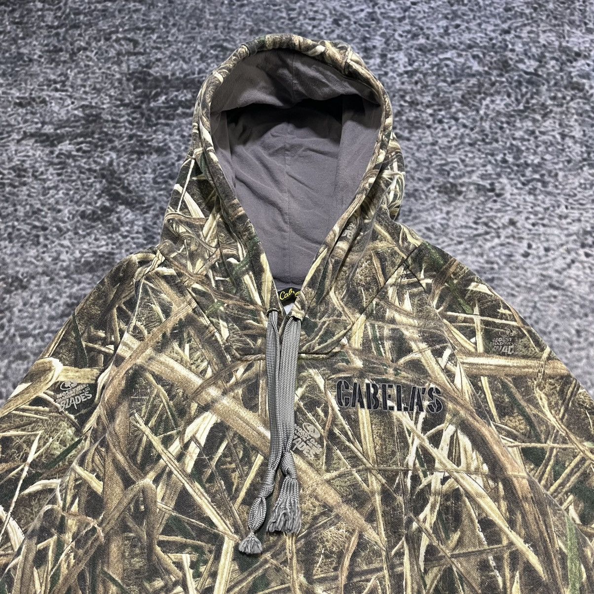 Cabelas VINTAGE Y2K CABELA'S CAMO OUTDOOR GRUNGE SKATER HOODIE SMALL Size US S / EU 44-46 / 1 - 4 Thumbnail