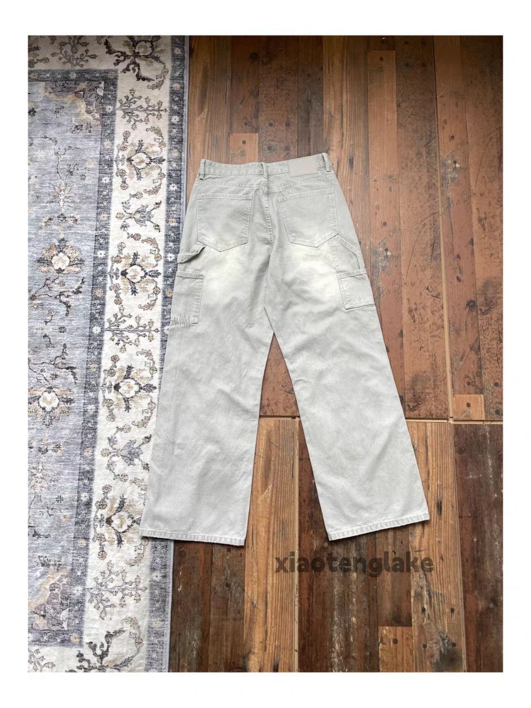 Vintage zx vintage washed faded loose baggy carpenter pants Size US 32 / EU 48 - 3 Thumbnail