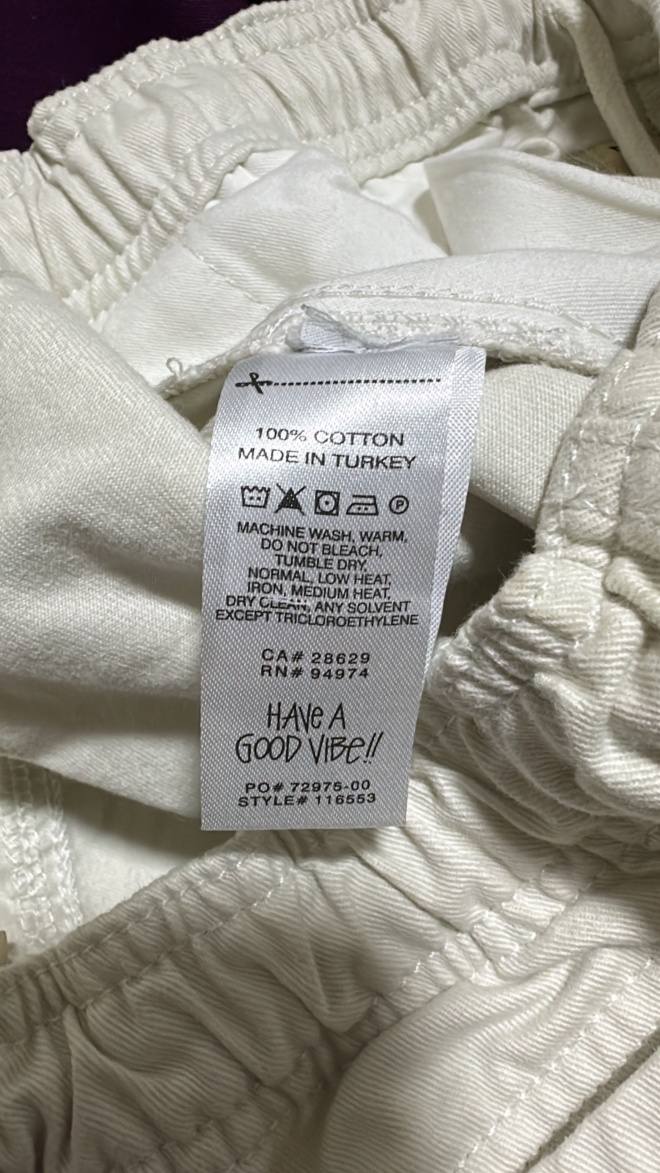 Stussy Stussy Beach Pant White Size Large Size US 34 / EU 50 - 5 Thumbnail