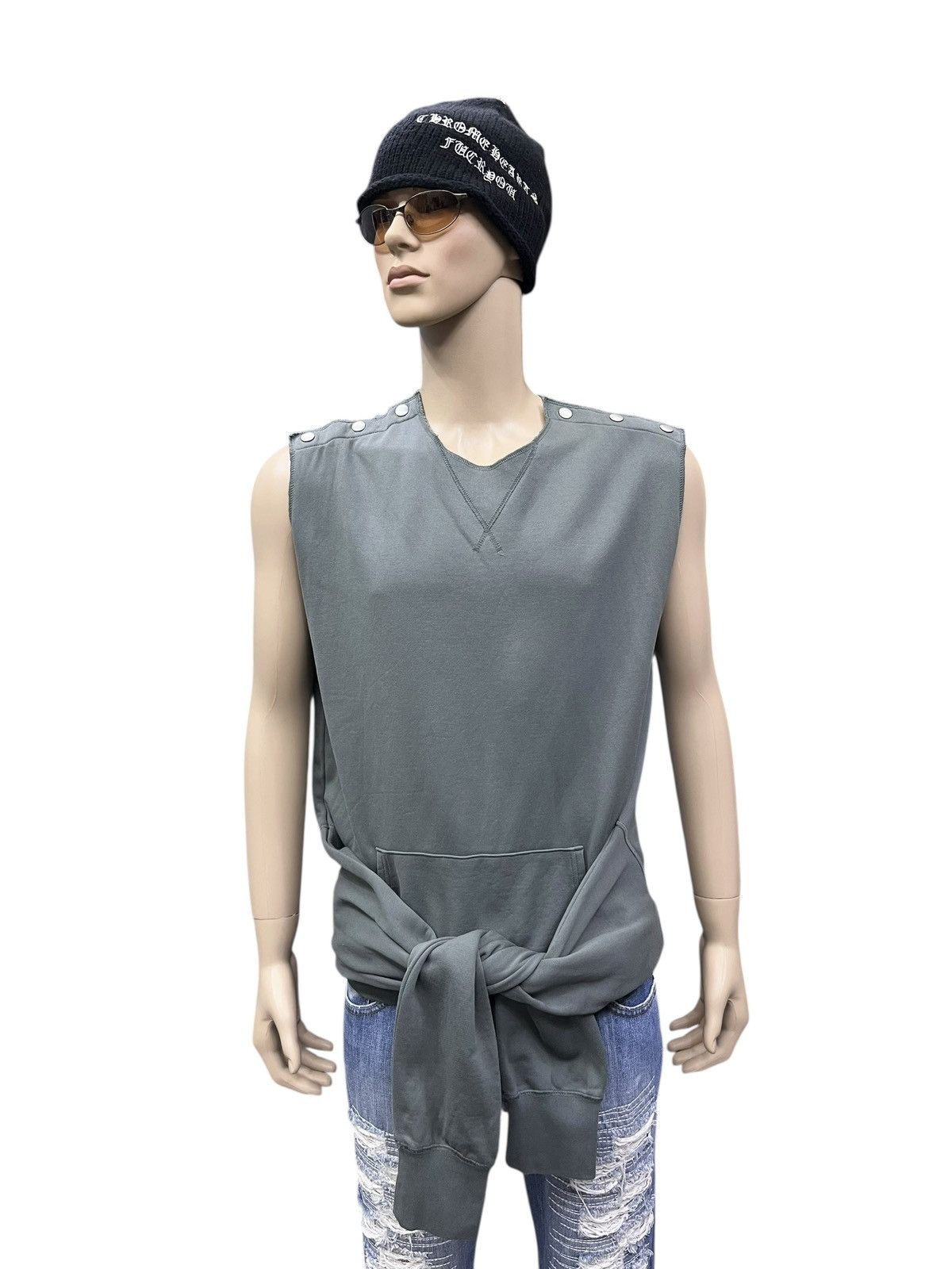 Ultra Rare Zucca Issey 2Way Upside-down Deconstruct Sweater