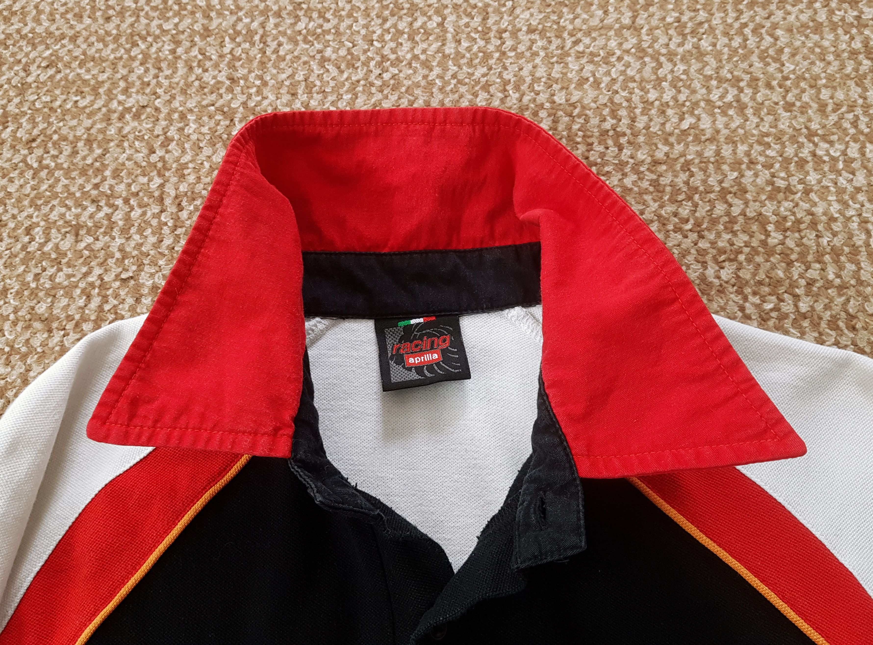 Vintage Vintage Aprilia Racing Team Polo MotoGP T Shirt sz L Size US M / EU 48-50 / 2 - 11 Thumbnail