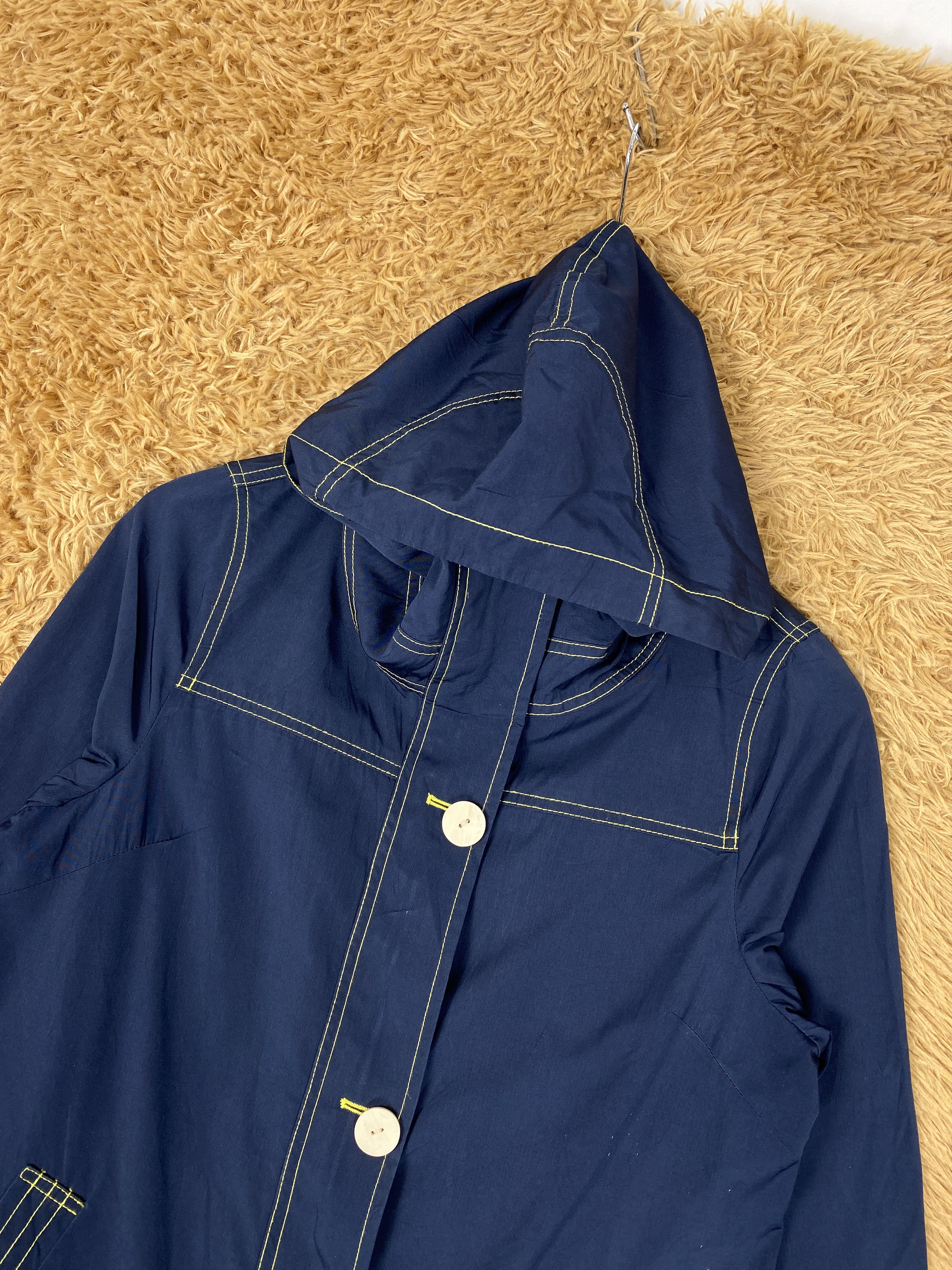 Japanese Brand Vintage Sympathique Hoodie Long Jacket J2114 Size US S / EU 44-46 / 1 - 2 Thumbnail