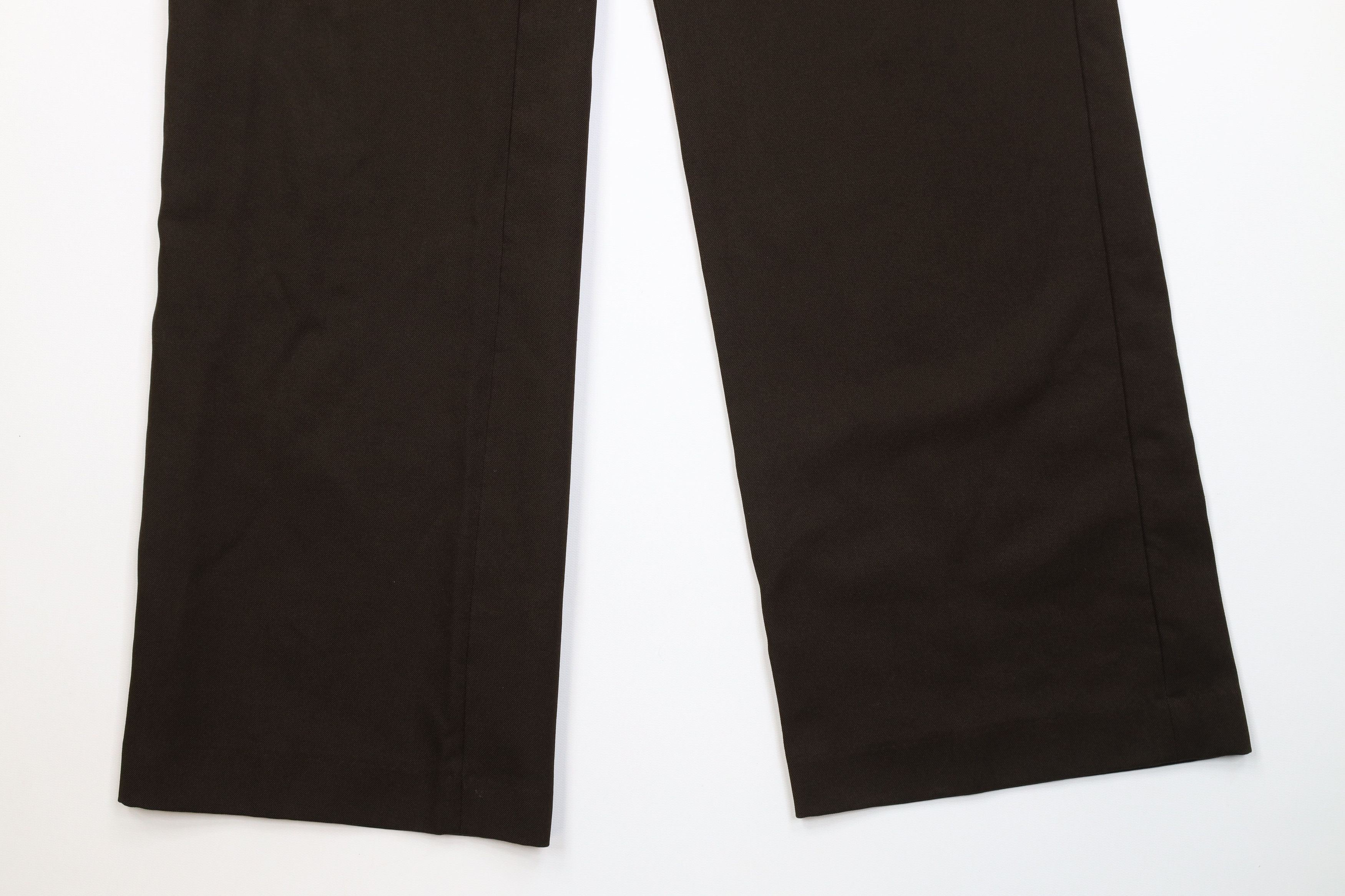 Vintage Vintage 70s Streetwear Knit Wide Leg Chino Pants Brown USA Size US 36 / EU 52 - 4 Thumbnail