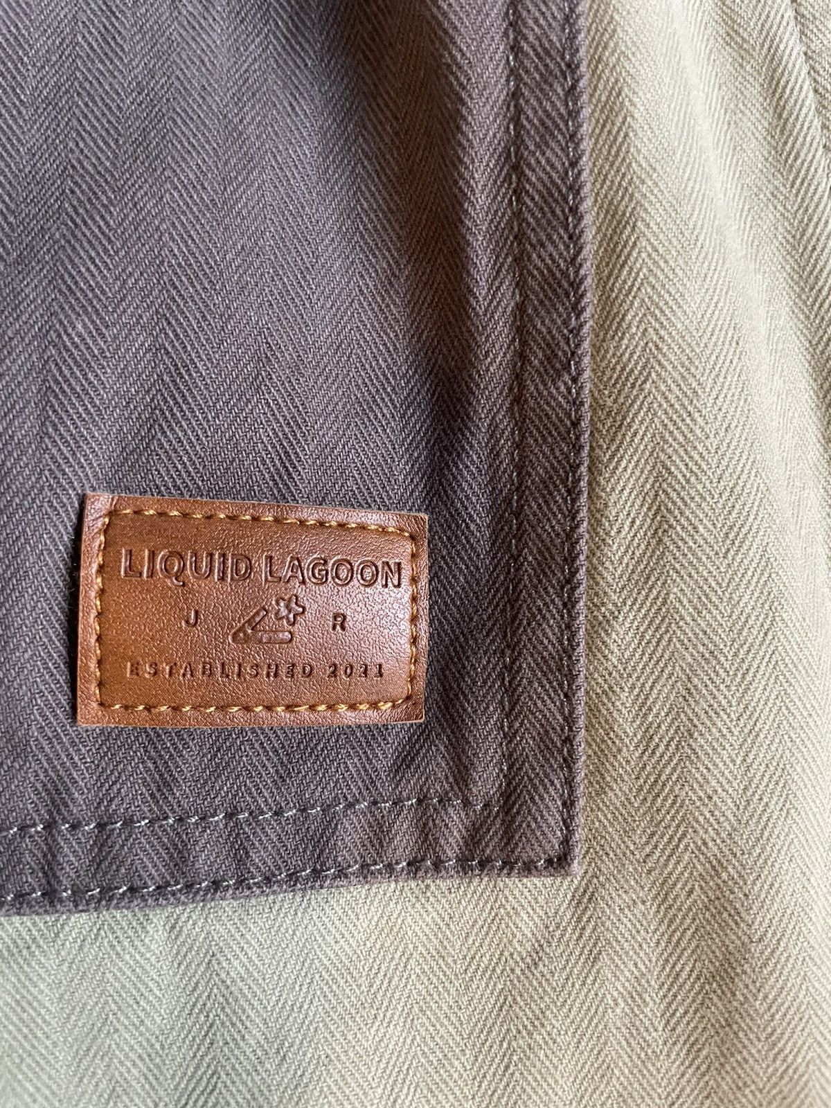 Other Liquid Lagoon cut and sew baggy double knee Size US 33 - 7 Thumbnail