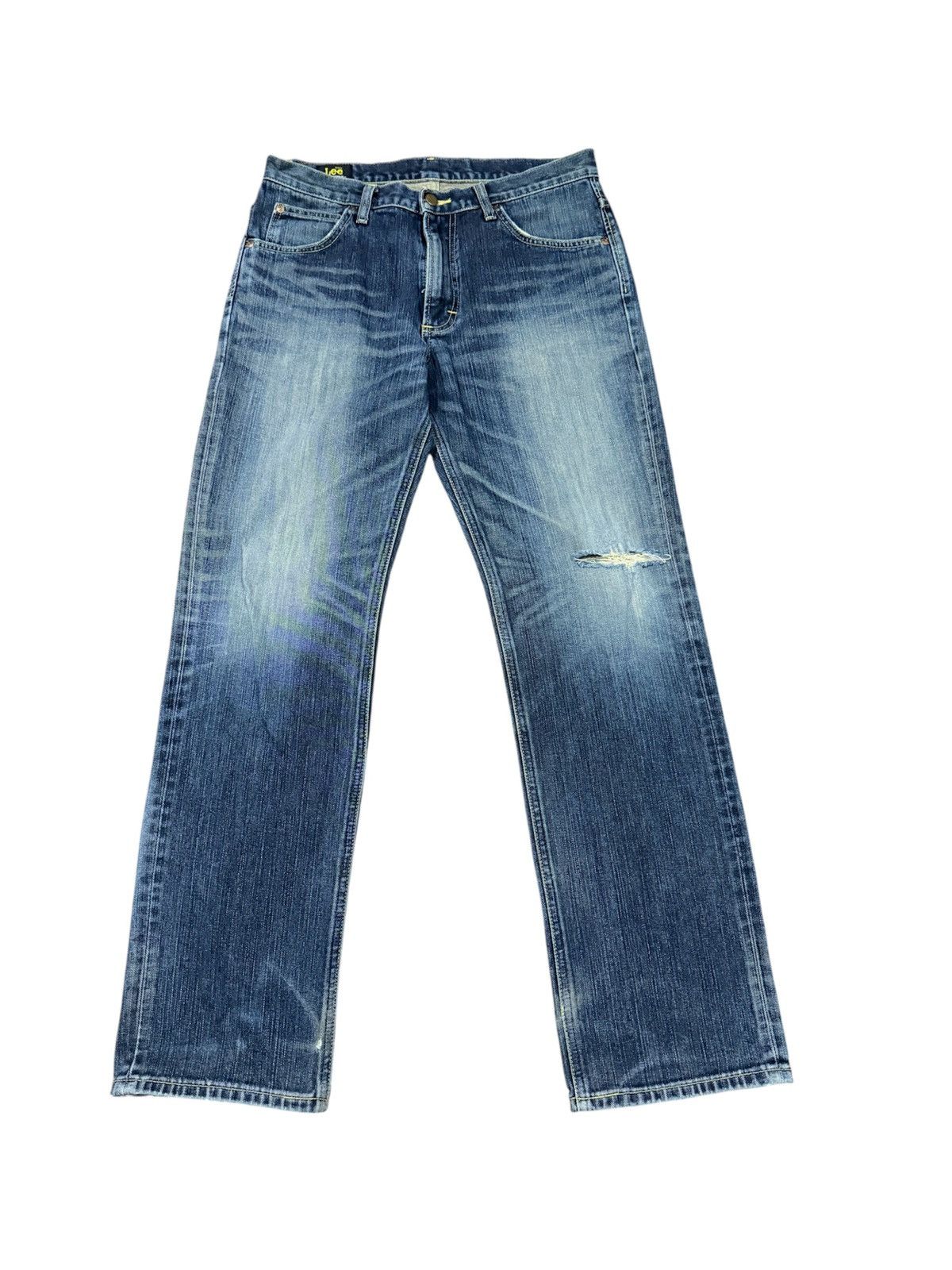 Lee Distressed Lee Riders Japan Denin Straight Cut Size US 34 / EU 50 - 1 Thumbnail