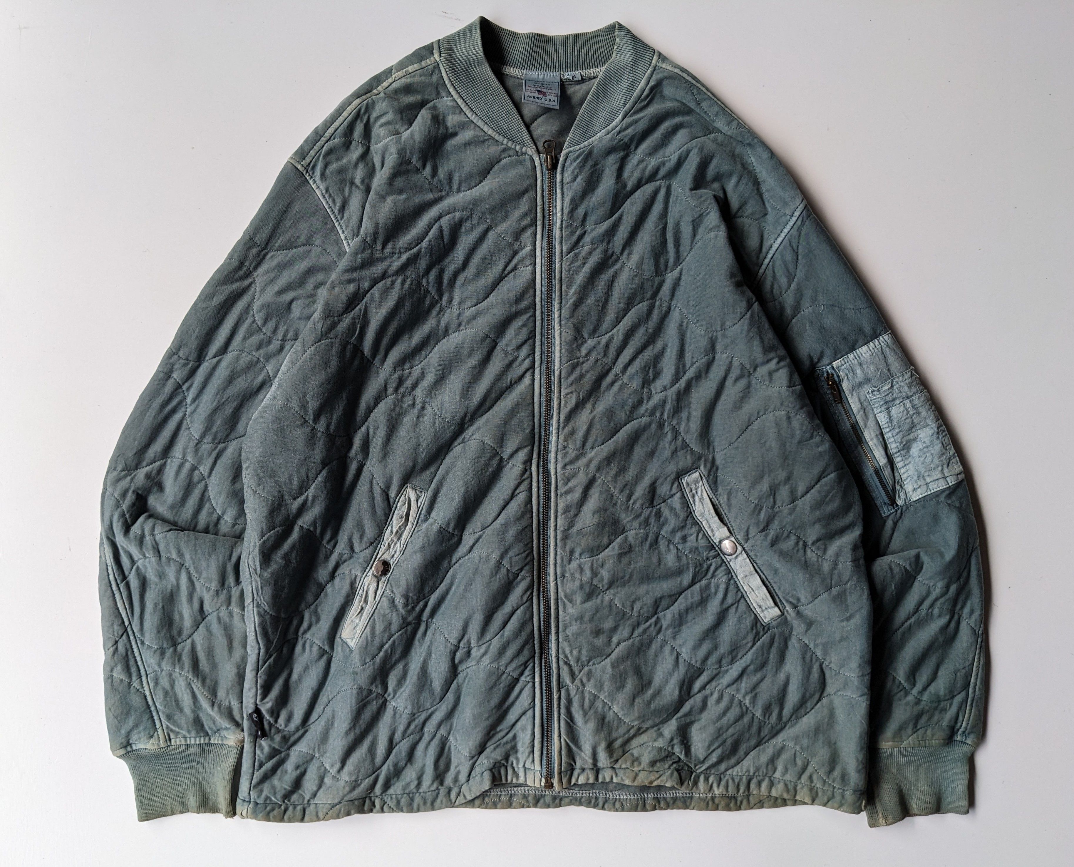 Avirex Avirex MA-1 bomber quilted jacket Size US M / EU 48-50 / 2 - 1 Thumbnail