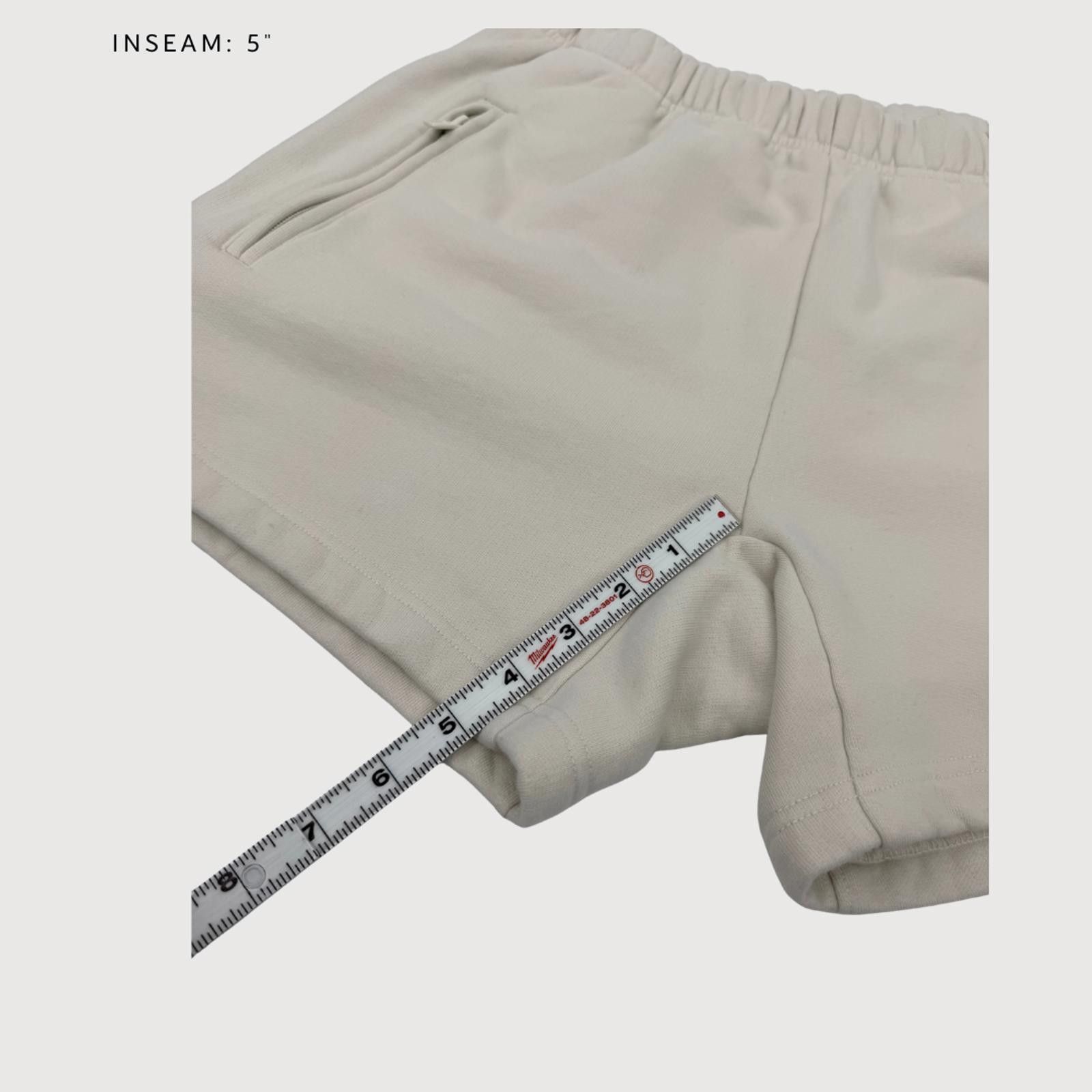 Other Khy Fleece Shorts 5" Inseam Ecru XXS Size 25" / US 0 / IT 36 - 8 Thumbnail