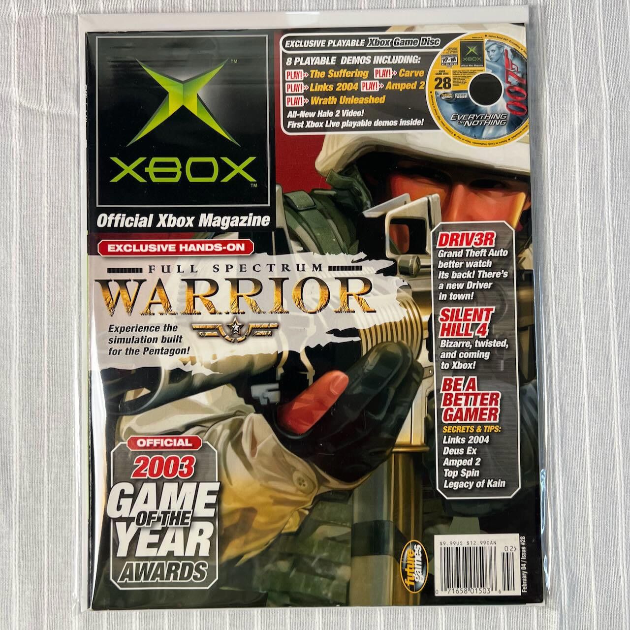 Other VTG XBOX Magazine #28 FEB 2004 GOTY RARE Size ONE SIZE - 1 Thumbnail