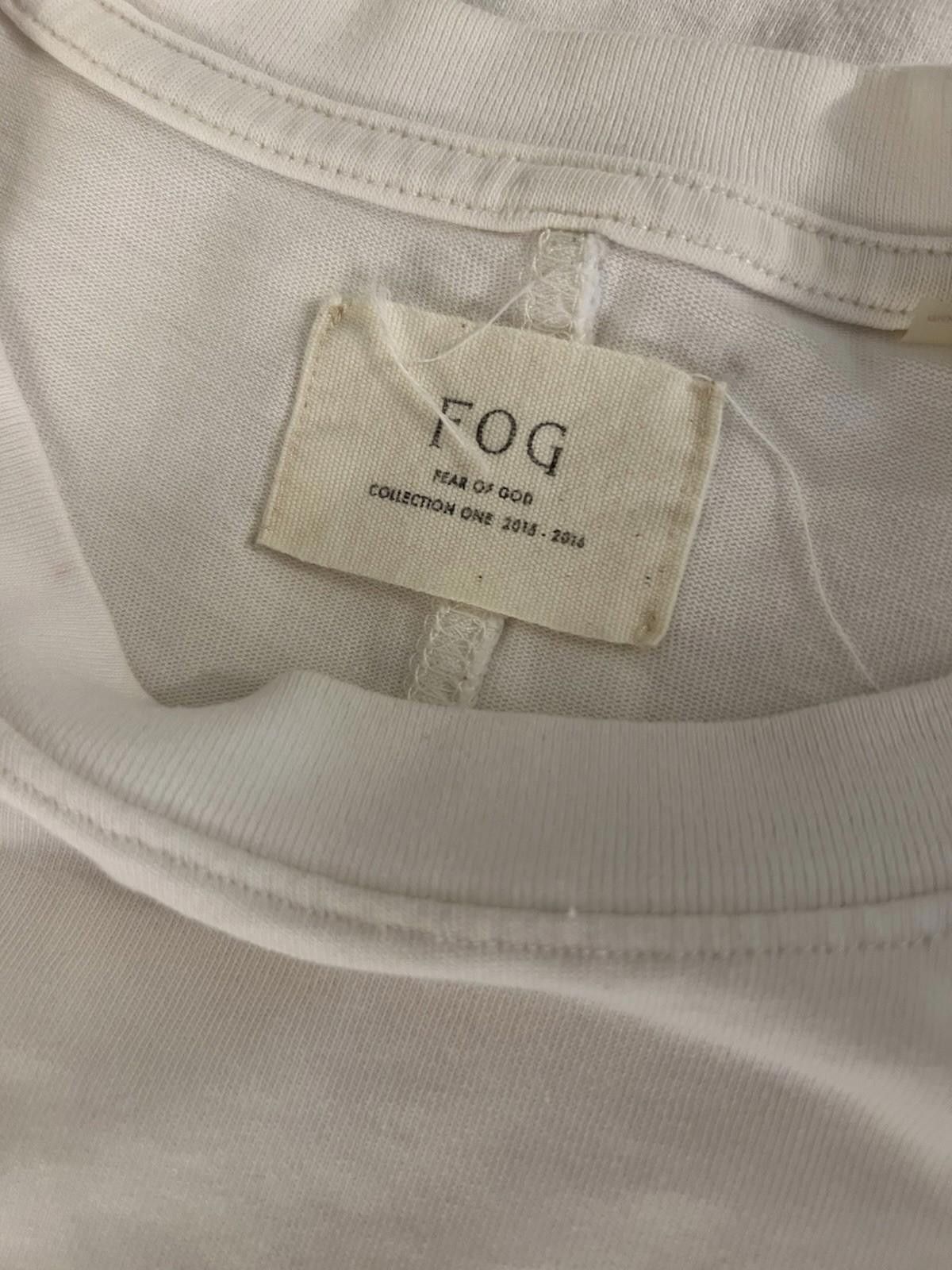 Fear of God Pre-Owned FOG fear Of God Collection One White T-Shirt L Size US L / EU 52-54 / 3 - 9 Thumbnail