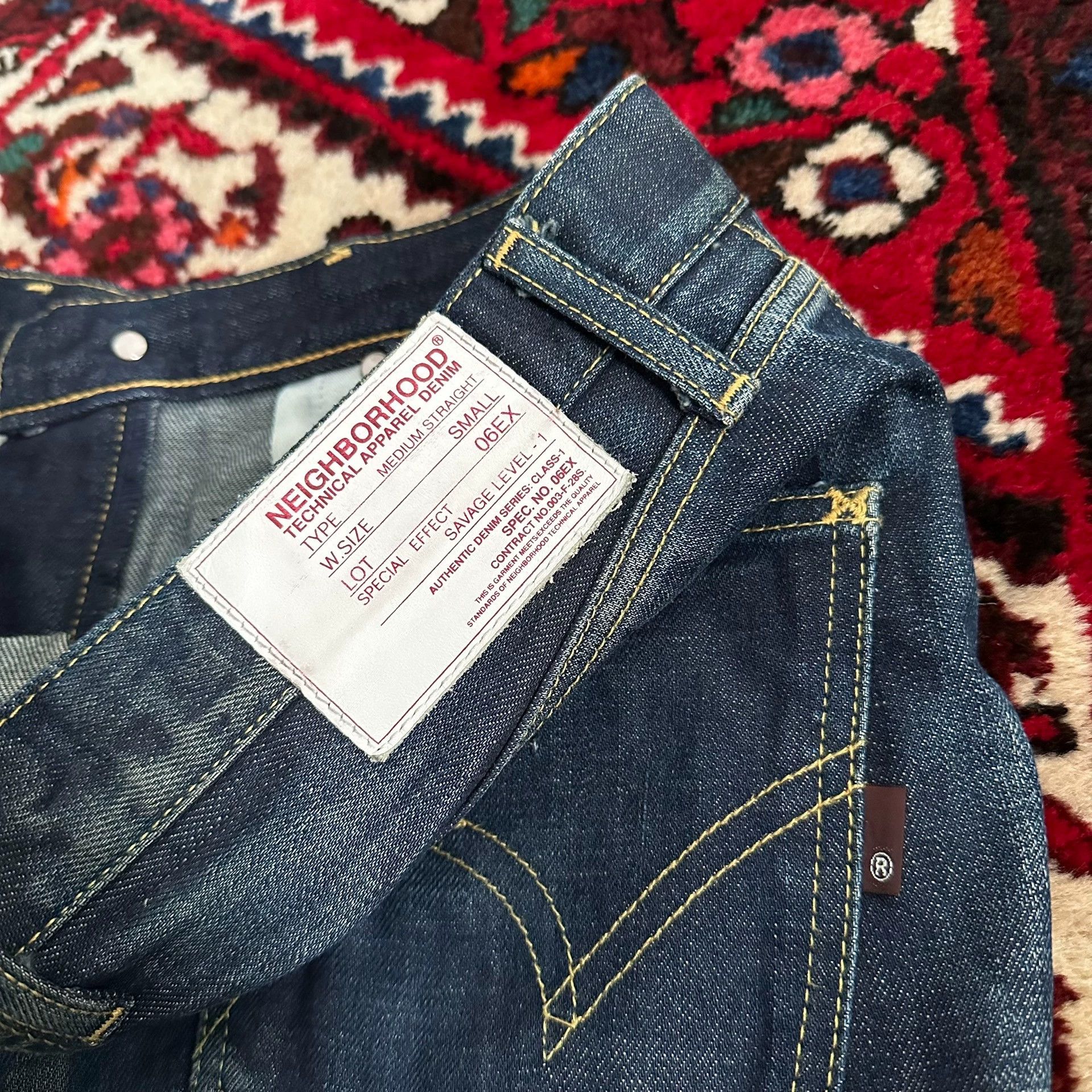 Neighborhood neighborhood 06ex mid S jeans 9.5/10 Size US 28 / EU 44 - 8 Thumbnail
