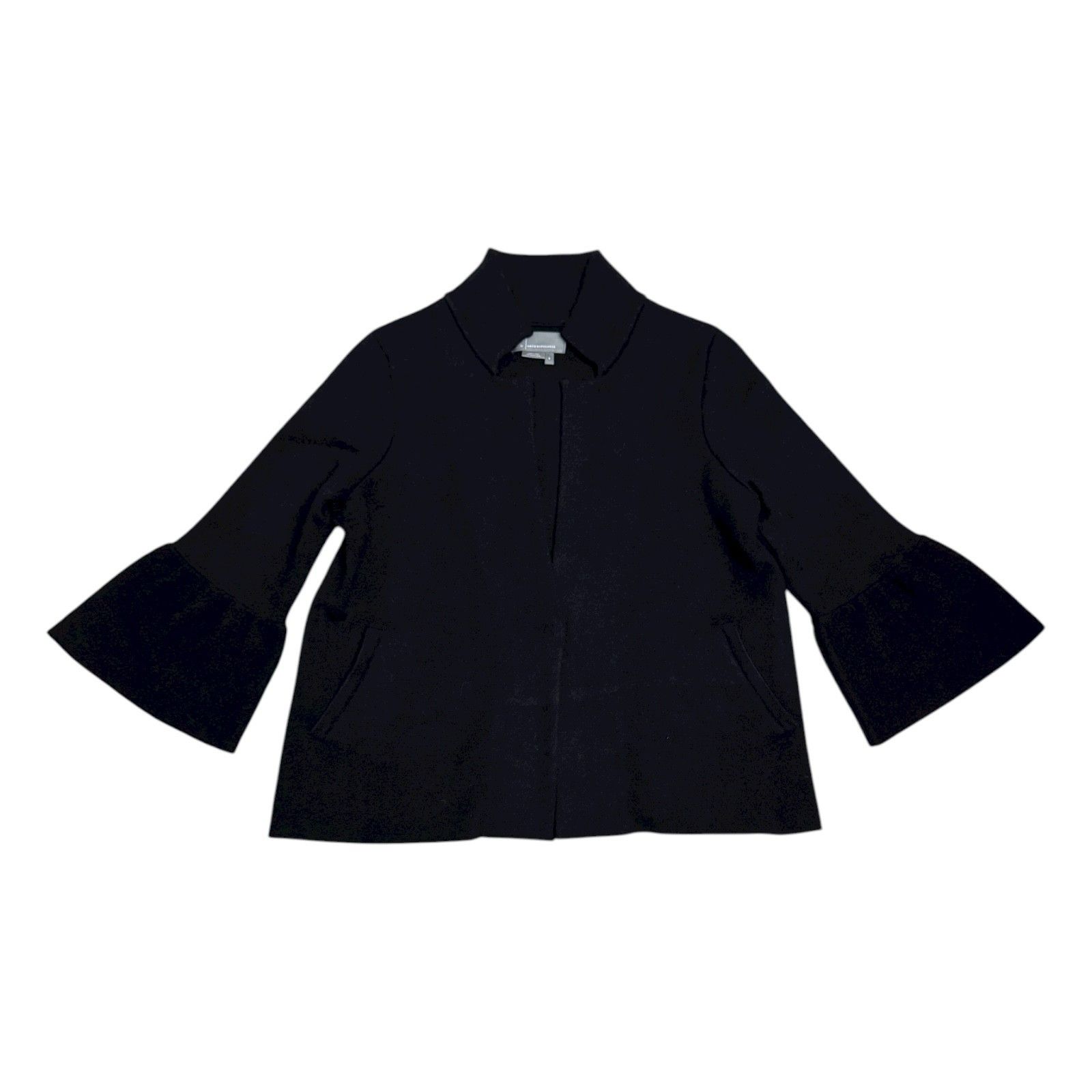 Anthropologie ANTHROPOLOGIE Flared Cuffs Designer Cardigan Sweater Small Size S / US 4 / IT 40 - 1 Thumbnail