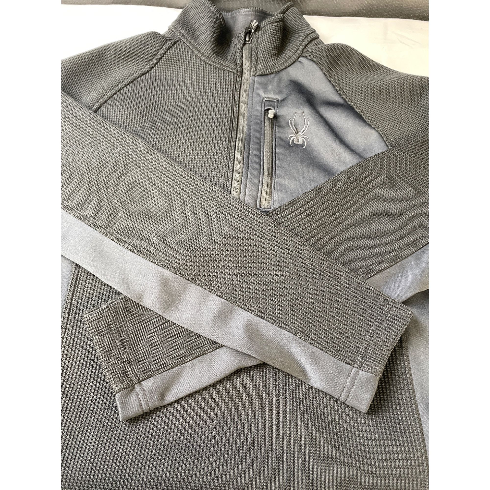 Spyder Spyder Men's Black Half Zipper Pullover Sweater Stretch Size Size US M / EU 48-50 / 2 - 5 Thumbnail