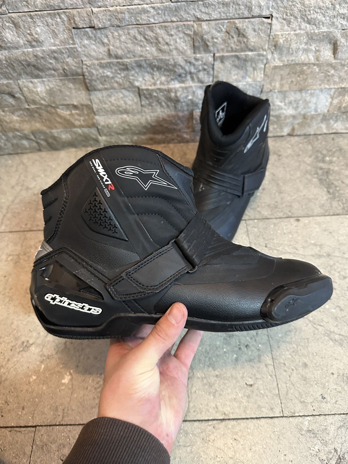 Alpinestar smx-1 R v2 motorcycle boots size 11 45