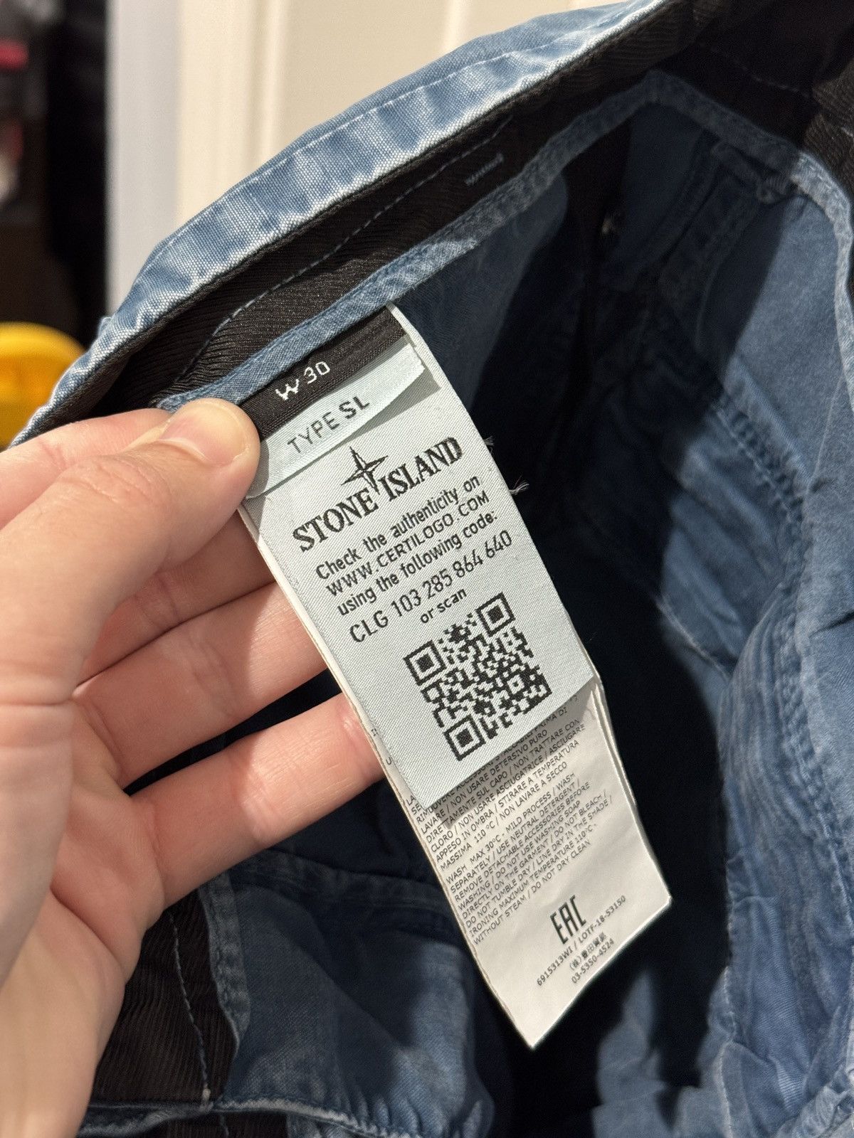 Stone Island Stone Island Blue Cargo Pants Size 30 Type SL (fits 29-31) Size US 30 / EU 46 - 9 Thumbnail