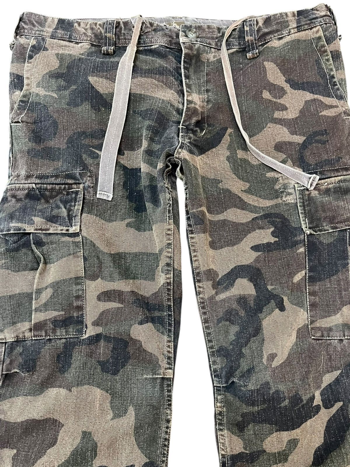 Hysteric Glamour Vintage Eden Mellow Flare Camo Military Cargo Denim Size US 34 / EU 50 - 2 Thumbnail