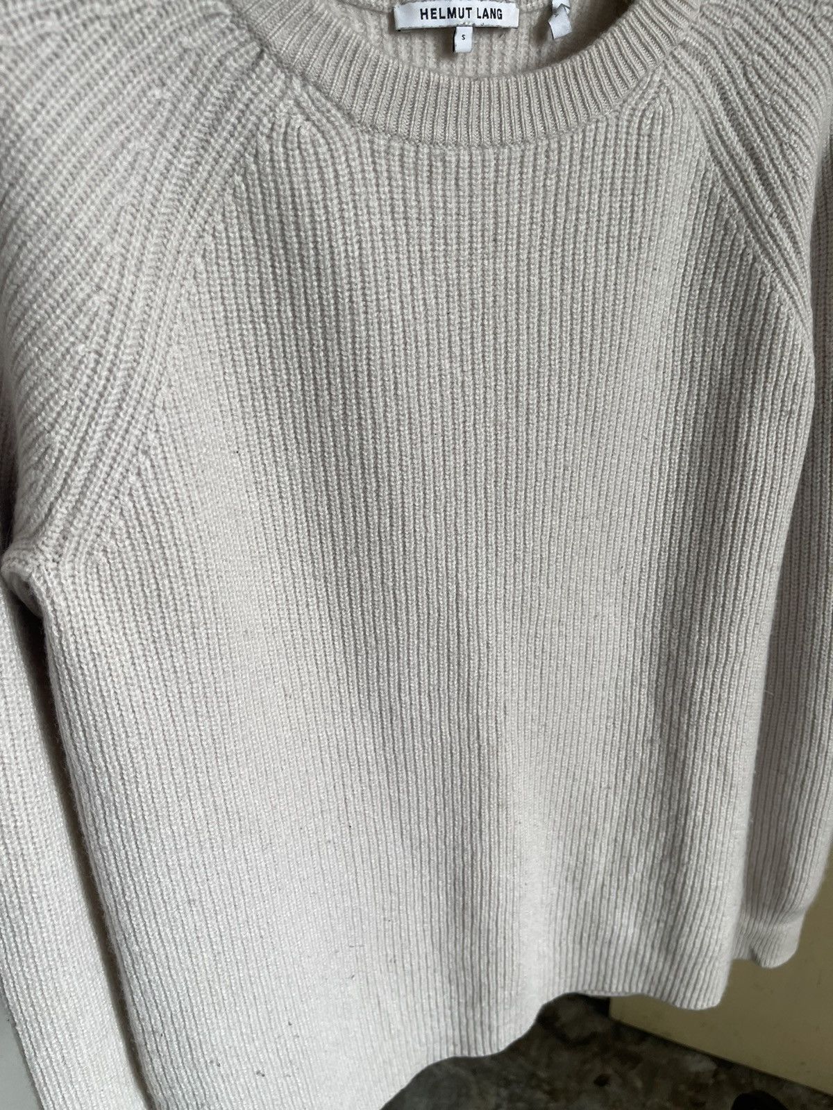 Helmut Lang Helmut Lang Ribbed Wool Cashmere Sweater Size US S / EU 44-46 / 1 - 3 Thumbnail