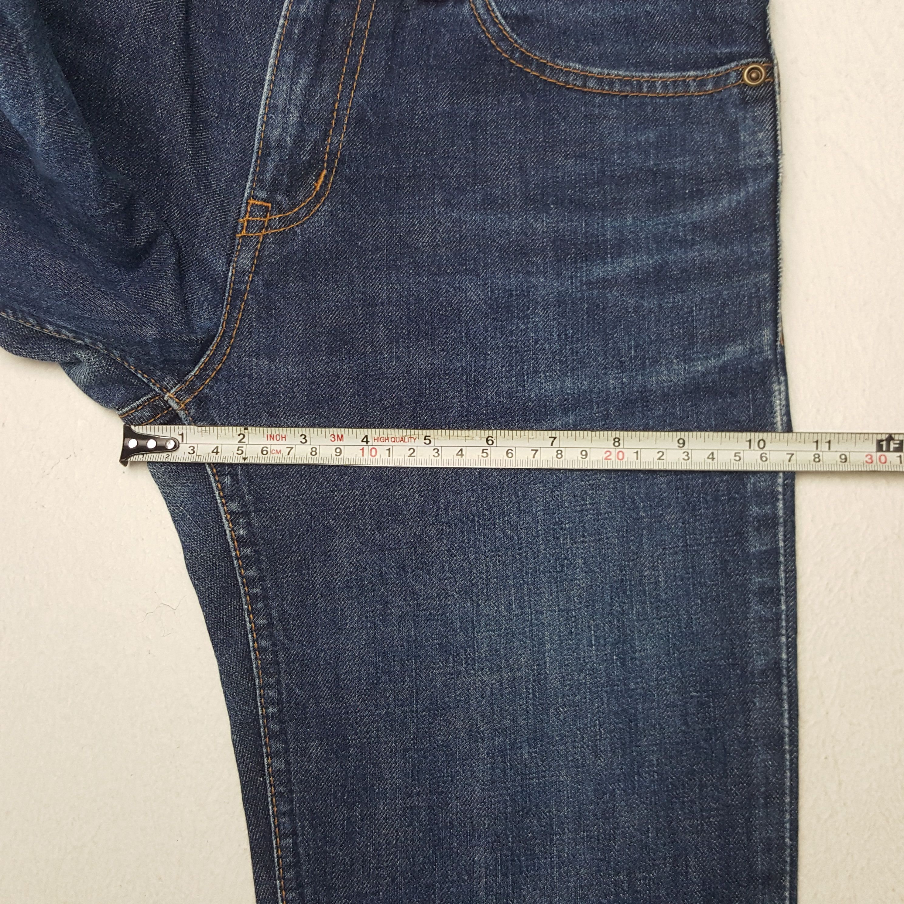 Hysteric Glamour × Japanese Brand × Vintage Vintage Hysteric Glamour Custom Art Denim Jeans Size US 27 - 9 Thumbnail