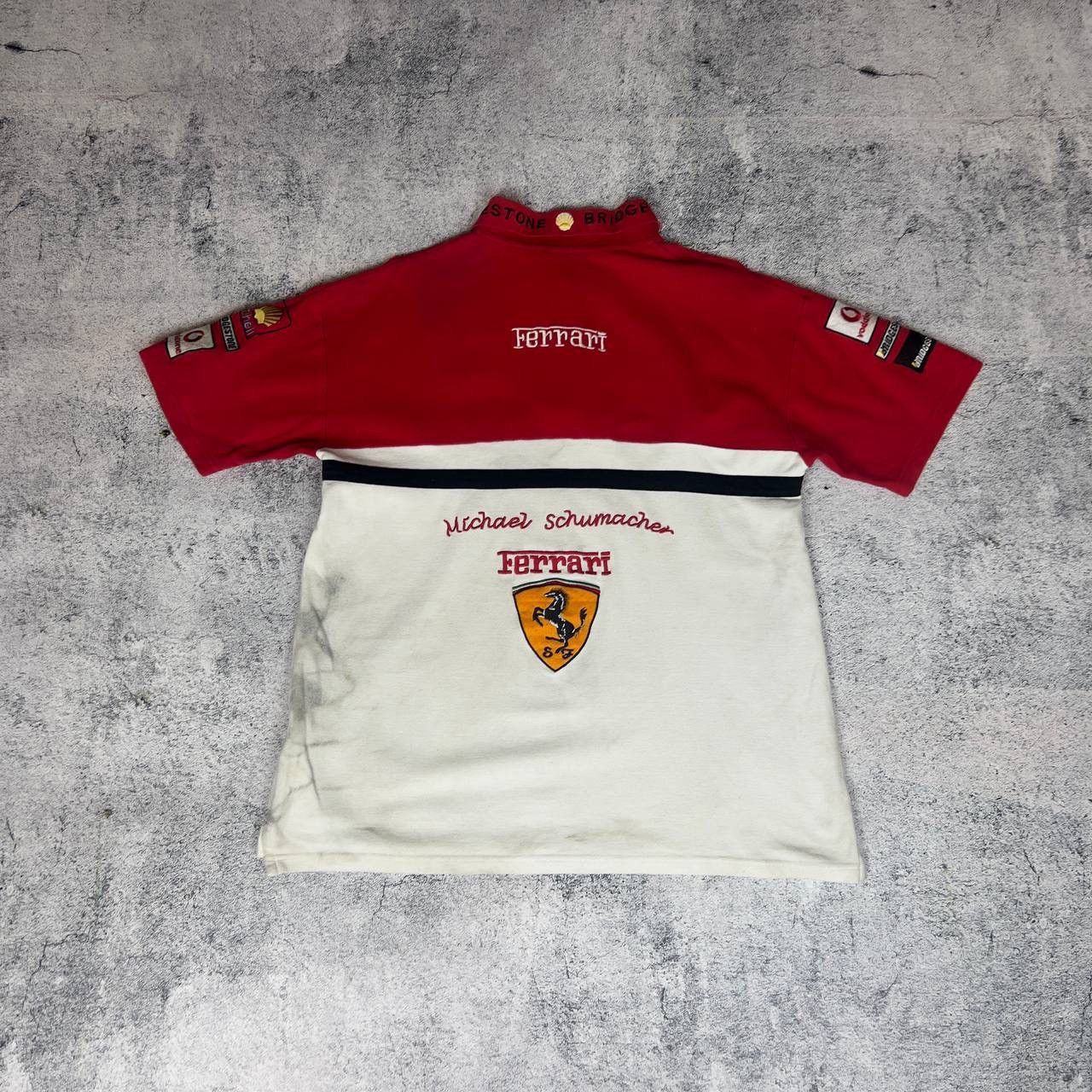 Ferrari Ferrari Polo Men's Size S Cotton Short Sleeve` Size US S / EU 44-46 / 1 - 15 Thumbnail