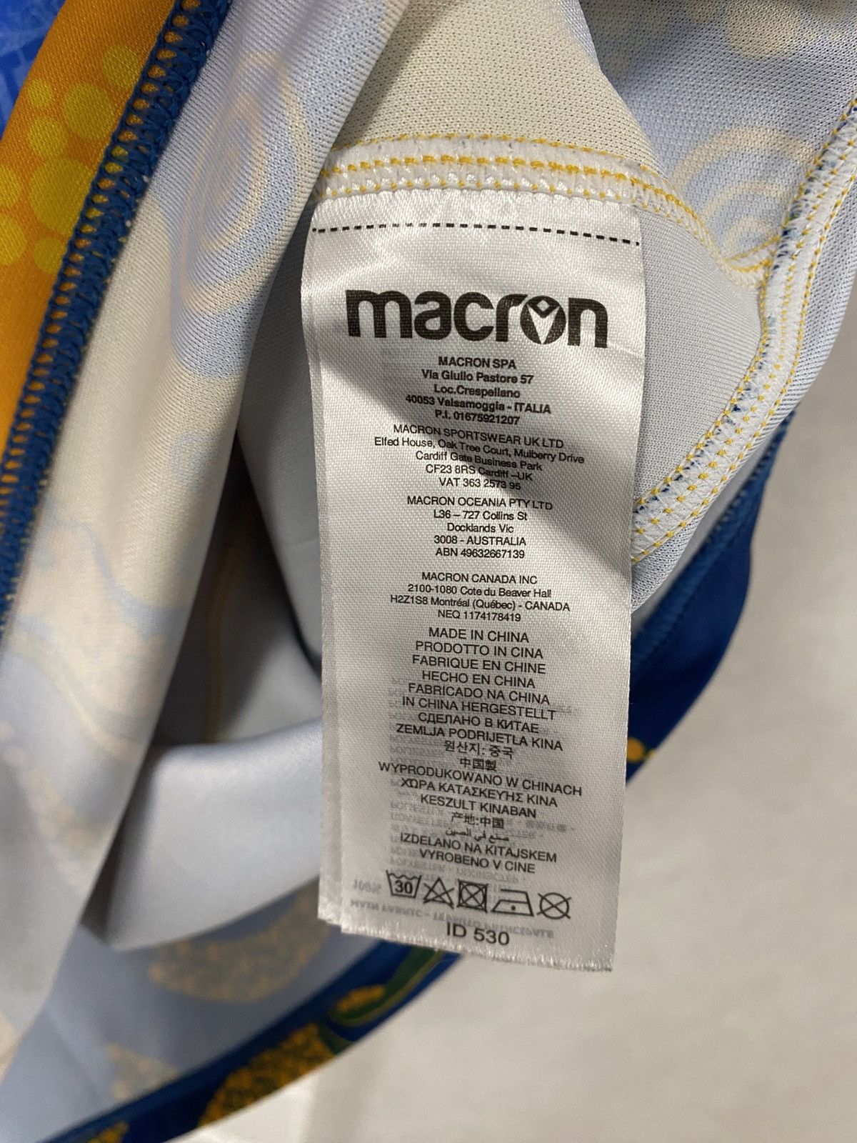 Macron Macron Parramatta 2022 Rugby Jersey NRL Premiership Size: M Size US M / EU 48-50 / 2 - 10 Thumbnail