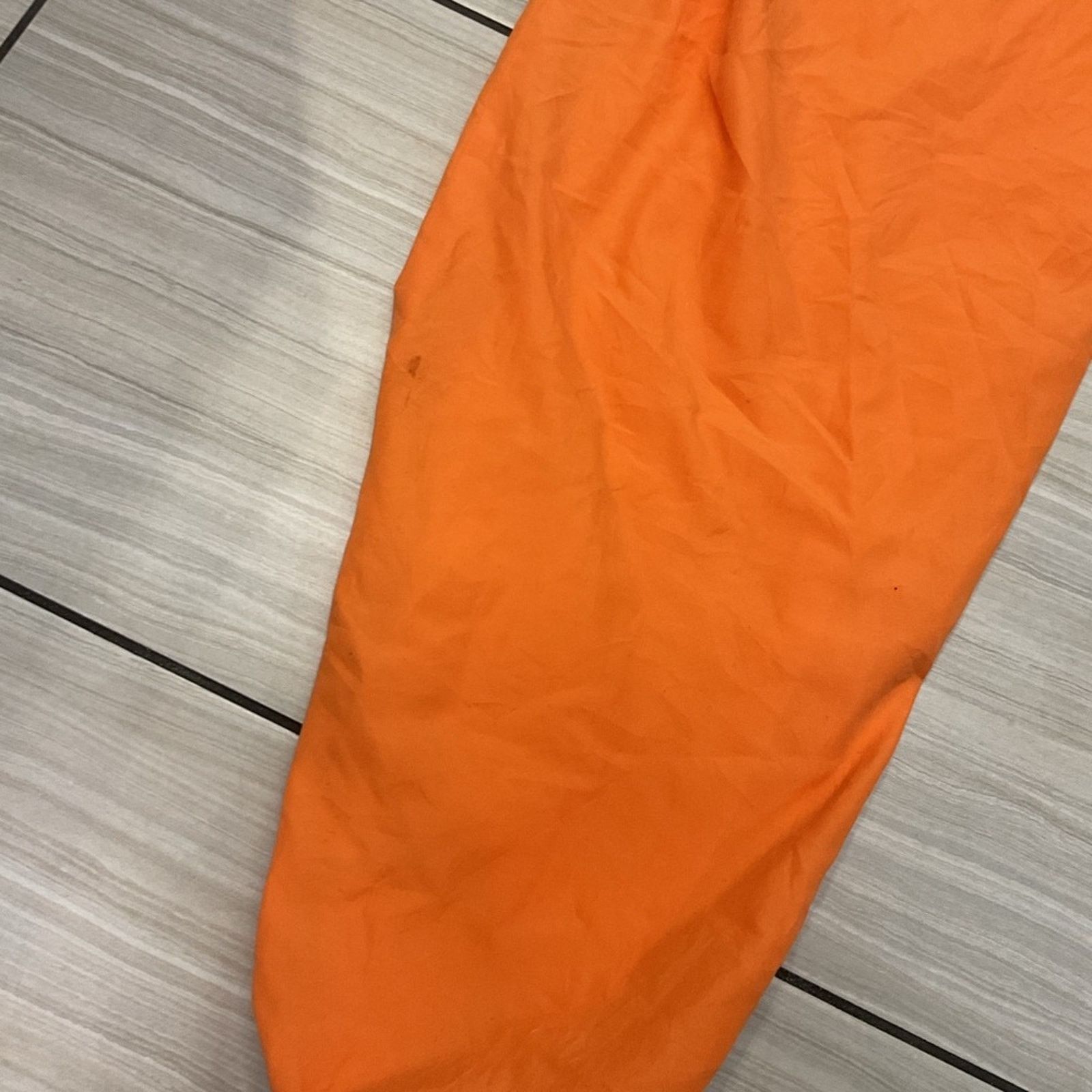Nike Vintage Nike Orange Track Pants Size 22" - 5 Thumbnail