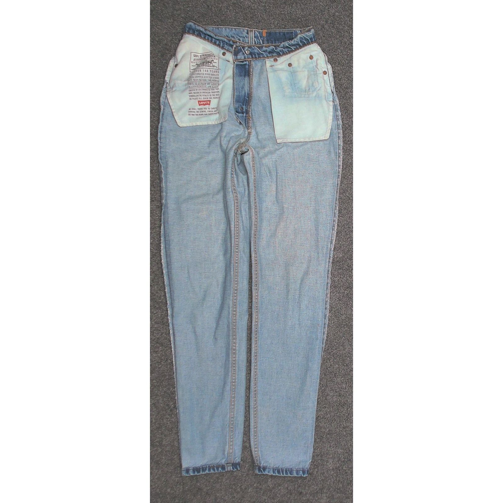 Levi's 1995 Vintage Levi's 512 Stonewash Made in USA W27 L33 Size 27" / US 4 / IT 40 - 5 Thumbnail