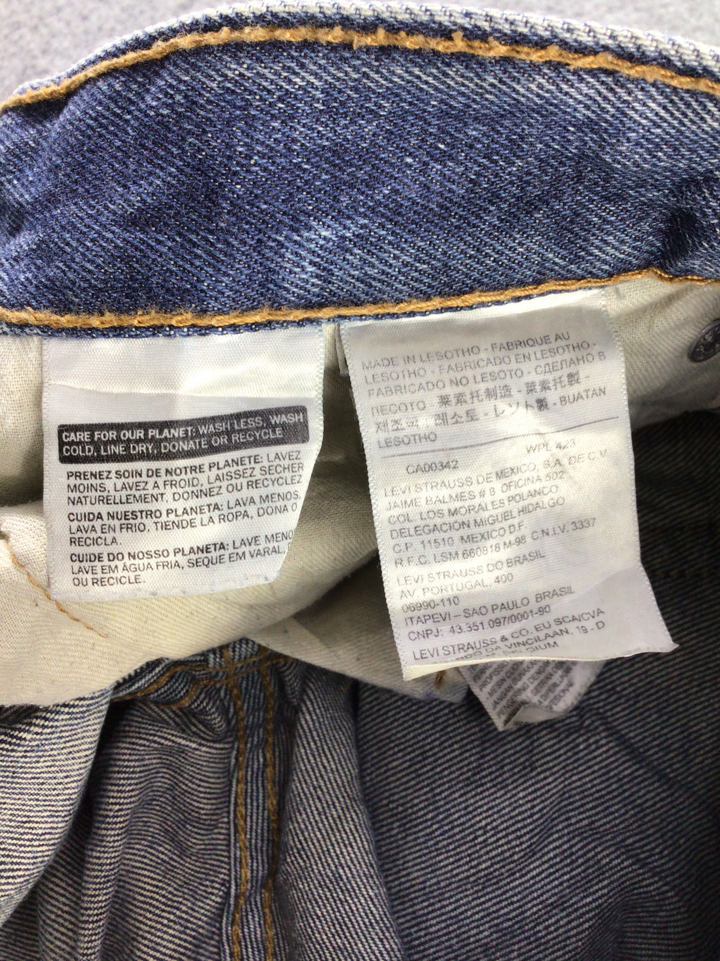 Levi's Vintage Levis 505 Jeans-JM565 Size US 34 / EU 50 - 10 Thumbnail