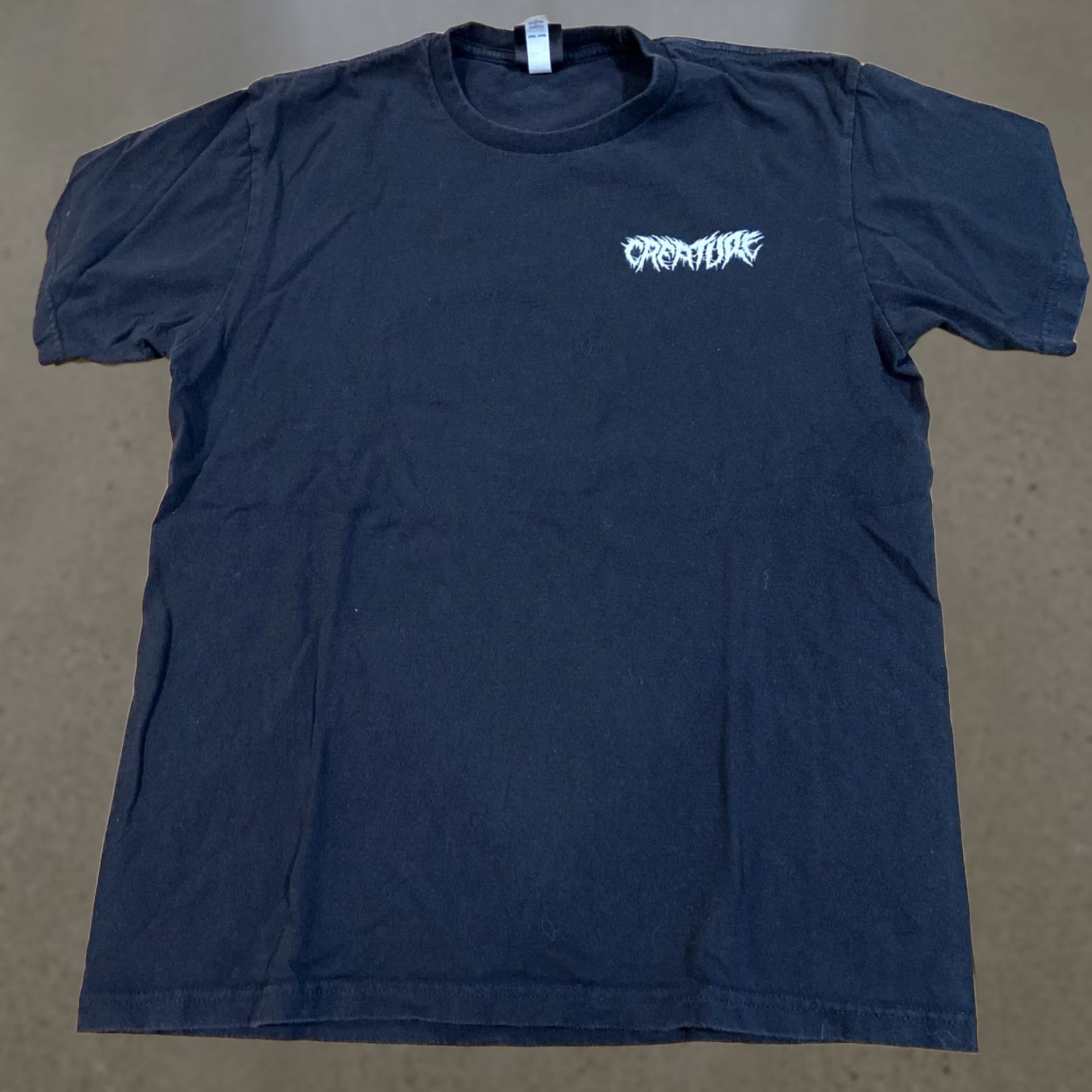 Vintage VINTAGE? No — Creature Brand T Shirt Zombie Head Metal Grunge Horror Medium Size US M / EU 48-50 / 2 - 1 Thumbnail