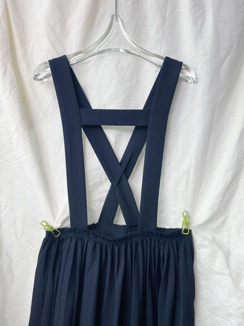 Comme des Garcons Comme des Garcons Strap skirt pleated skirt dress Size XS / US 0-2 / IT 36-38 - 6 Thumbnail
