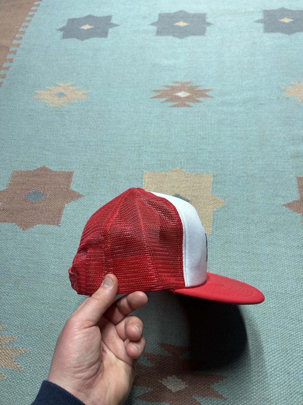 Vintage Vintage trucker hat where the hell is Ashfork Arizona red Size ONE SIZE - 8 Thumbnail