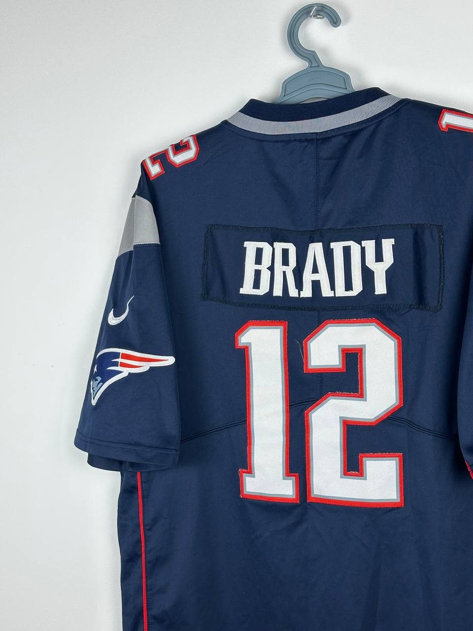 NFL × Nike #12 TOM BRADY NIKE NEW ENGLAND PATRIOTS JERSEY Size US XL / EU 56 / 4 - 10 Thumbnail