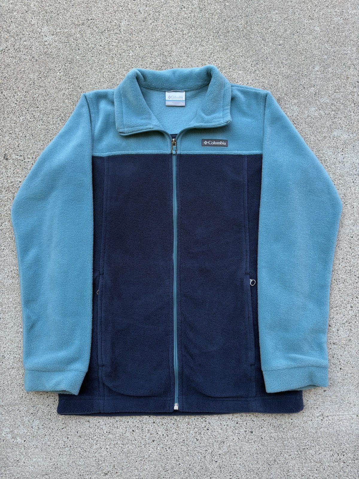 Columbia Columbia Steens Mountain 2.0 Navy/Teal Fleece Jacket Size L Size US L / EU 52-54 / 3 - 1 Thumbnail