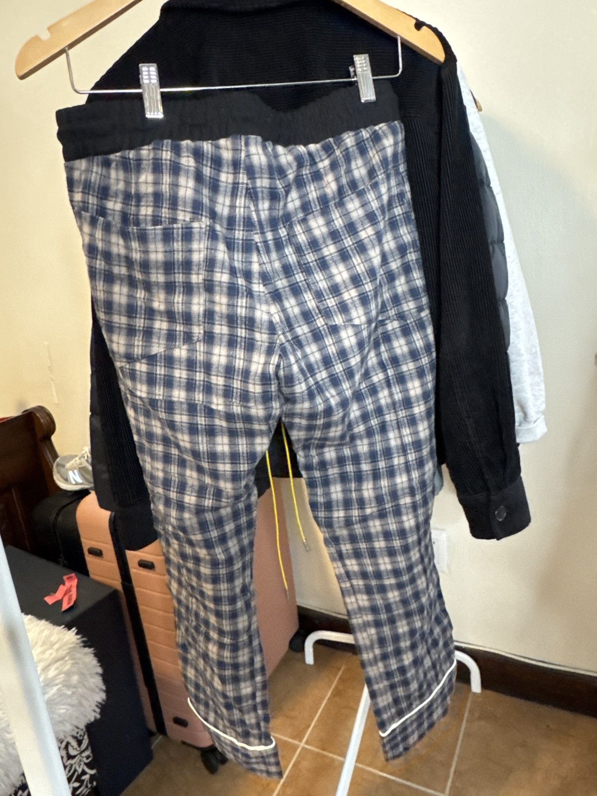 Rhude Rhude - Blue Plaid pants “pajamas” - Small Size US 27 - 3 Thumbnail
