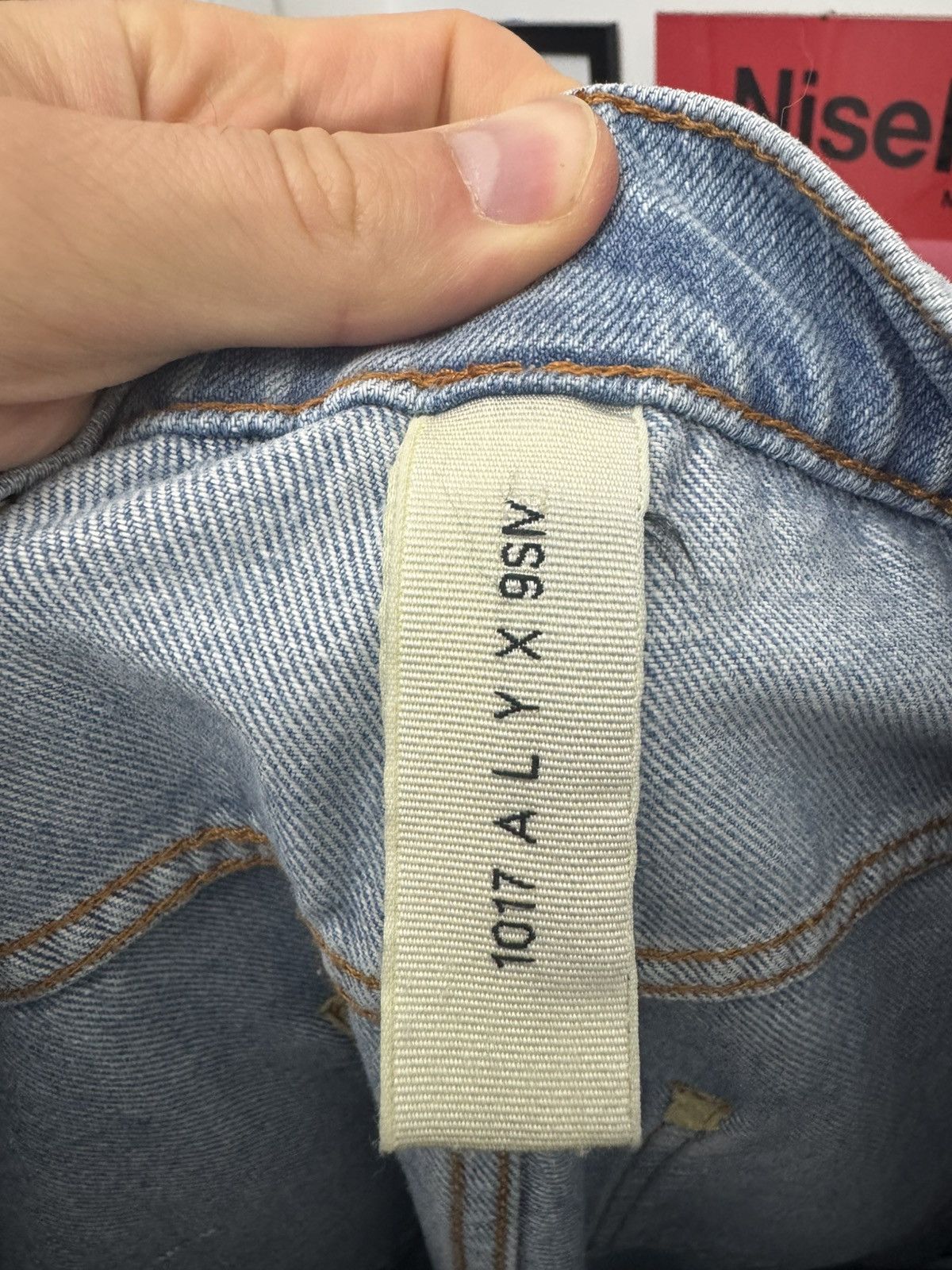 1017 ALYX 9SM Alyx Cargo Denim Pant Designer Jeans Luxury High End Rare Size US 32 / EU 48 - 5 Thumbnail