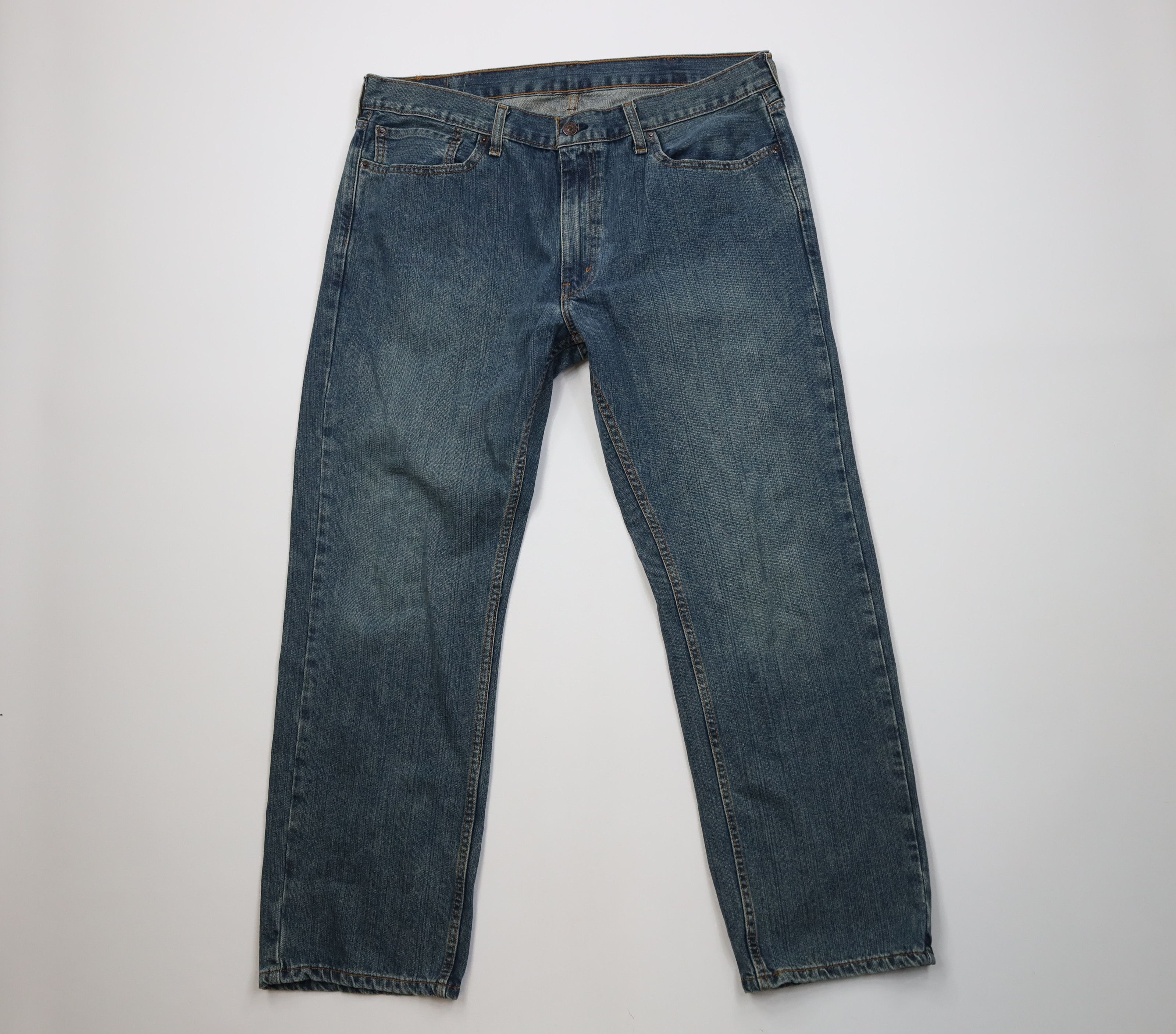 Levi's Vintage Y2K Levis 569 Relaxed Straight Wide Leg Jeans Blue Size US 38 / EU 54 - 1 Thumbnail