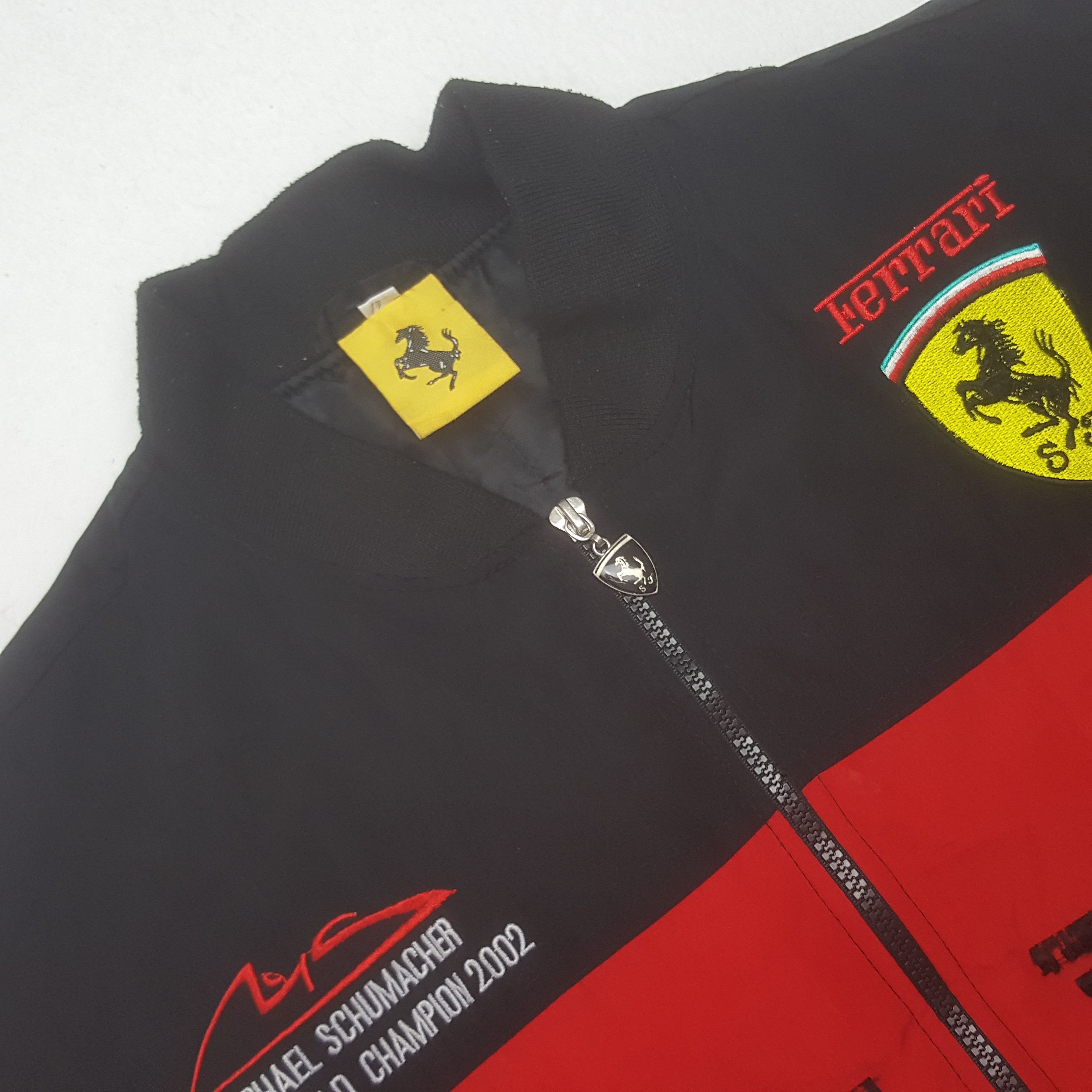 Ferrari × Vintage Vintage Ferrari Micheal Schumacher Formula1 Racing Jacket Size US L / EU 52-54 / 3 - 5 Thumbnail