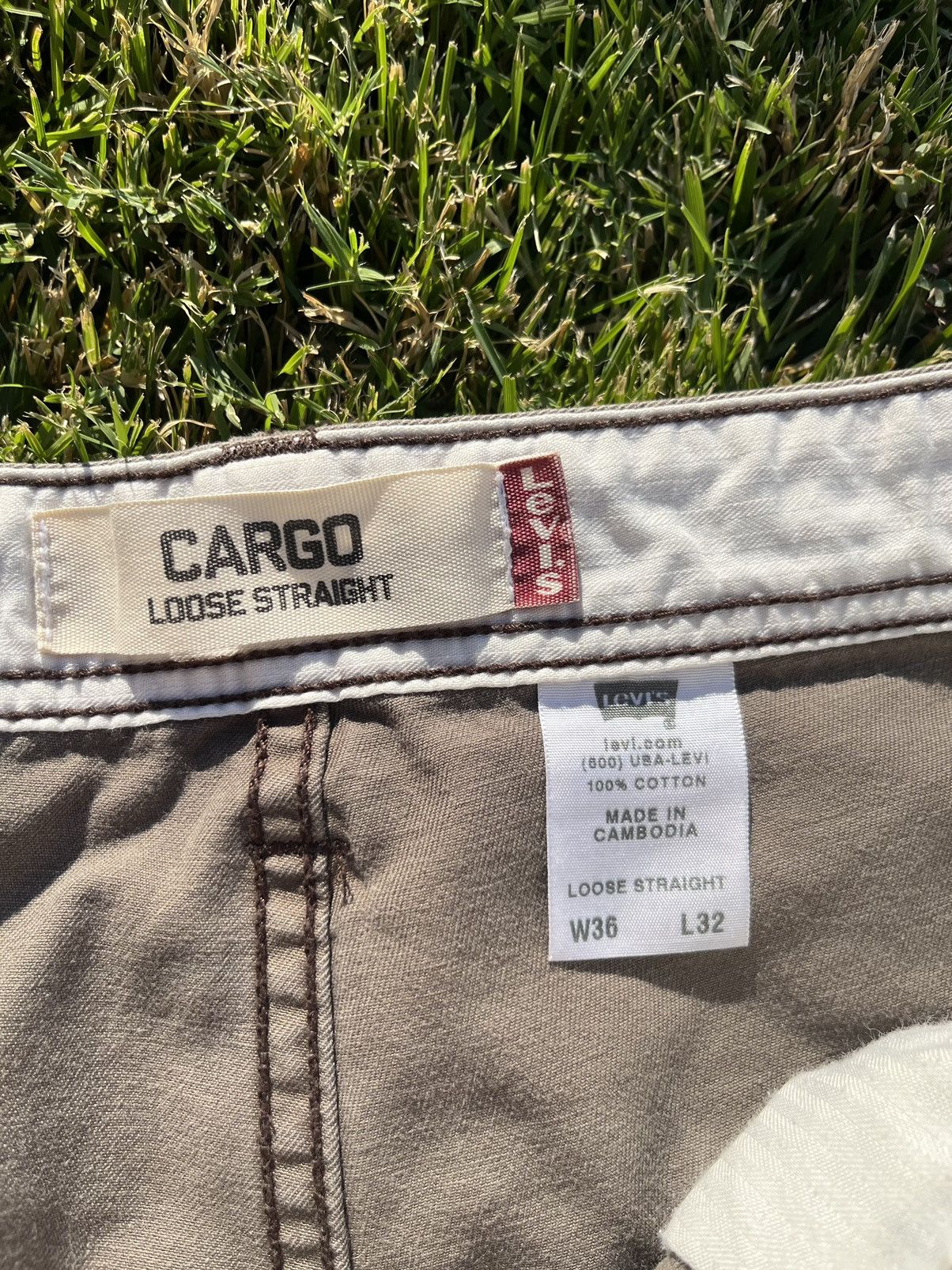Levi's × Vintage Levi Cargo Pants Size US 36 / EU 52 - 3 Thumbnail