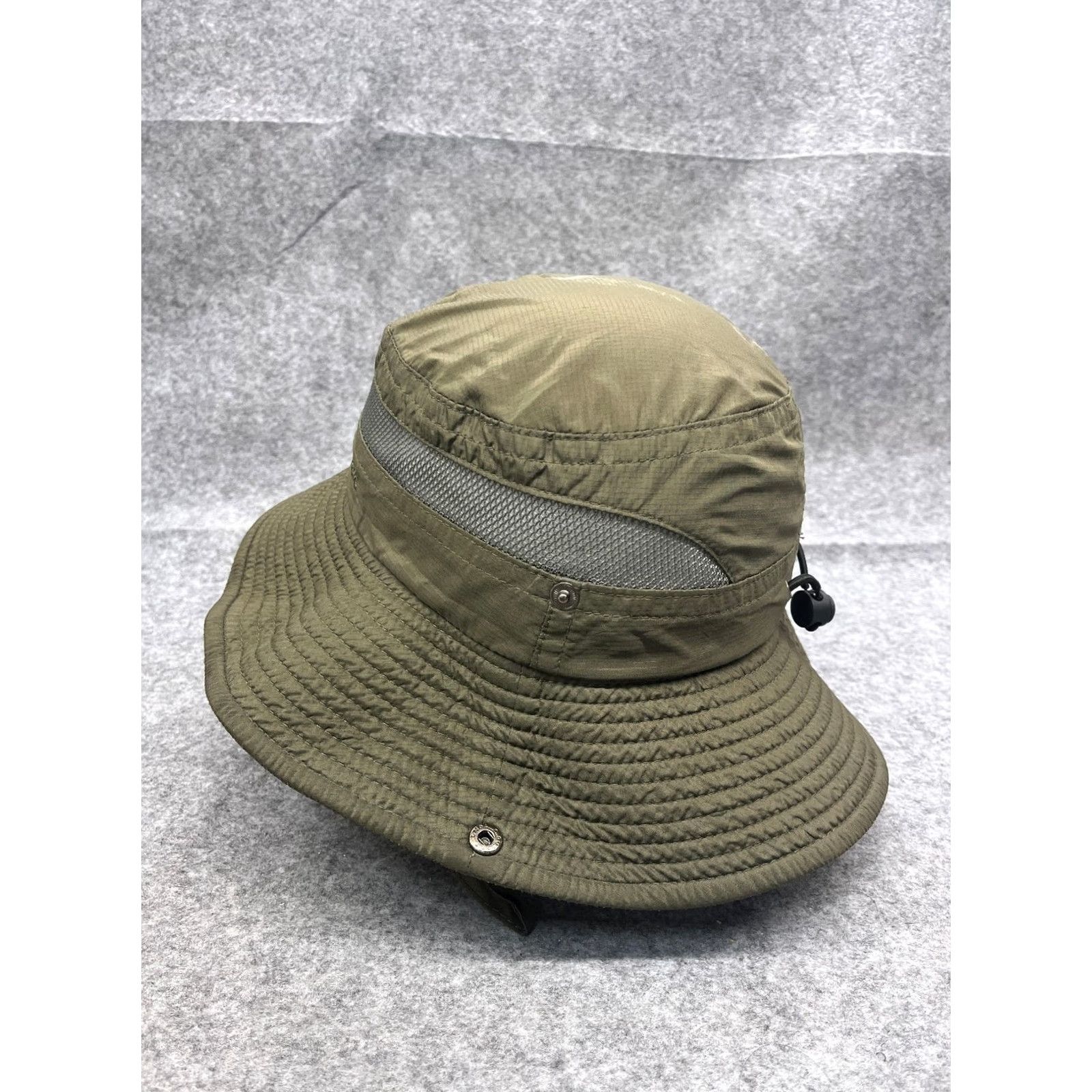 Vintage Outdoors Adult One Size Green Sun Hat Hat/Cap Camp Beach Outdoor Knits Polyester 100% Adjustable, Sun, Travel, Activewear Mens Womens Size ONE SIZE - 6 Thumbnail