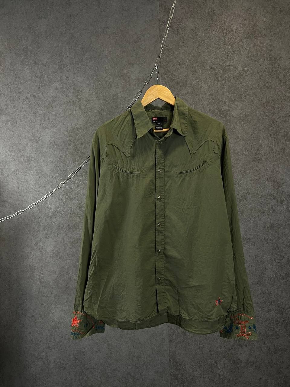 Diesel Diesel designer vintage art shirt Size US L / EU 52-54 / 3 - 1 Thumbnail