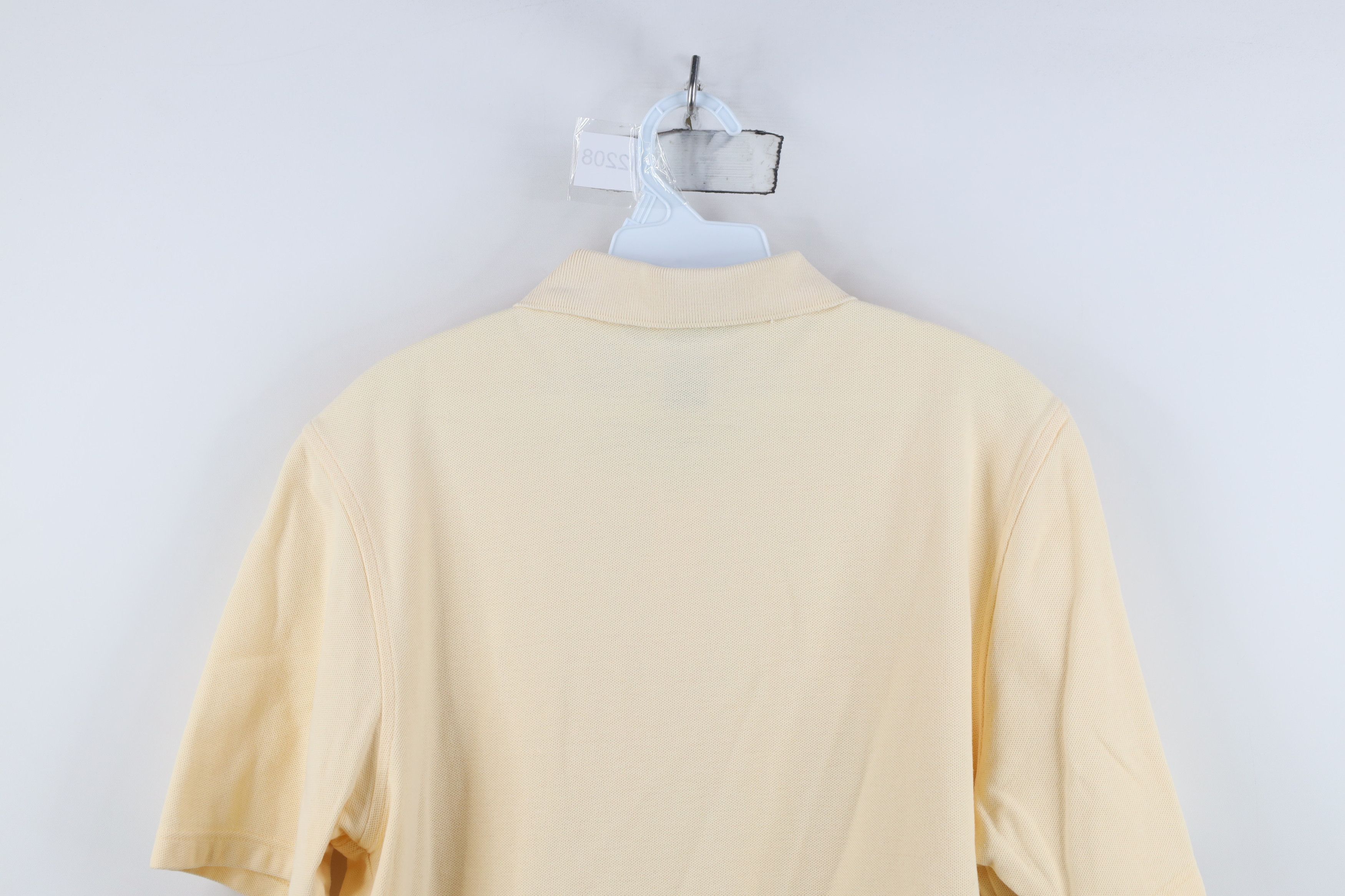 Lands' End Vintage 90s Lands End Collared Golf Polo Shirt Yellow USA Size US M / EU 48-50 / 2 - 12 Thumbnail