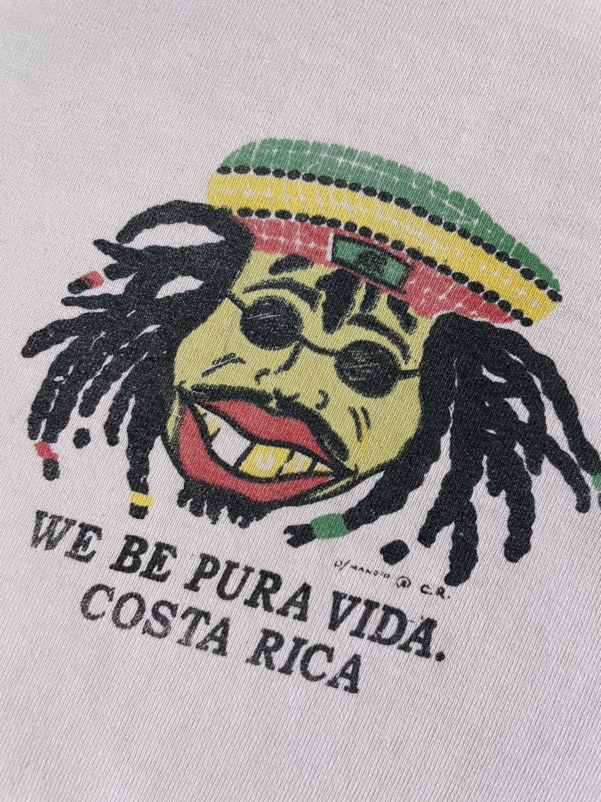 Vintage Vintage Y2K Rasta Smoke Weed Tee Crazy Bob Marley Size US L / EU 52-54 / 3 - 5 Thumbnail