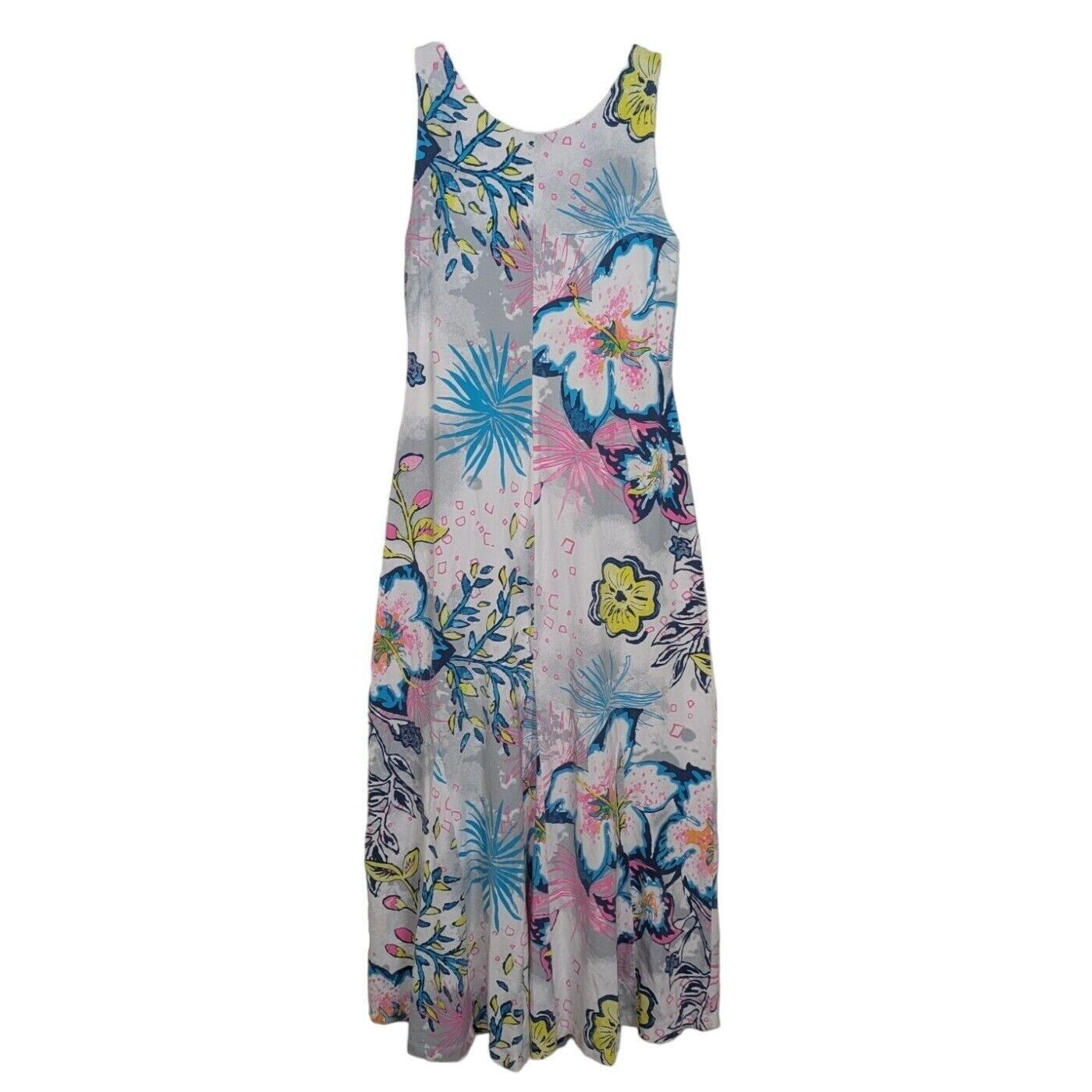 Designer Fresh Produce Floral Cabana Tank Maxi Dress Womens Size M Size M / US 6-8 / IT 42-44 - 7 Thumbnail