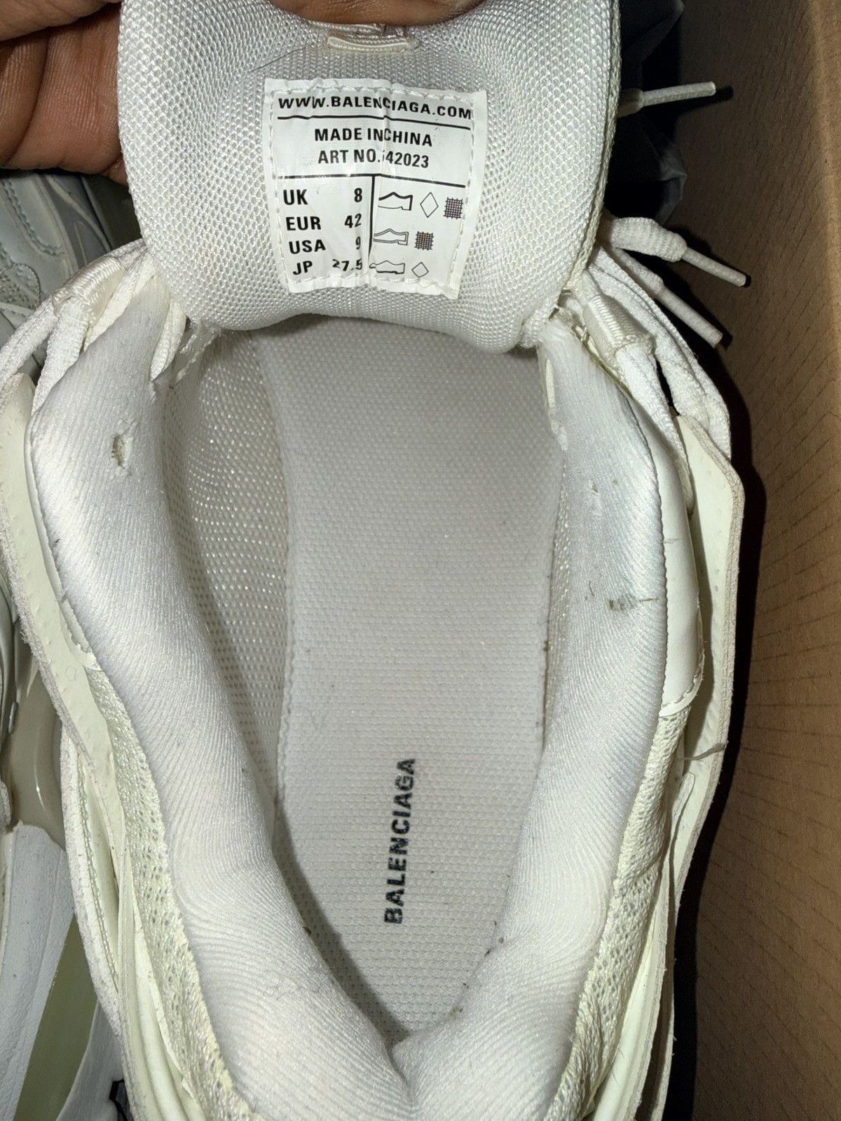 Balenciaga Balenciaga trCk sneaker upper glow Size US 9 / EU 42 - 8 Thumbnail